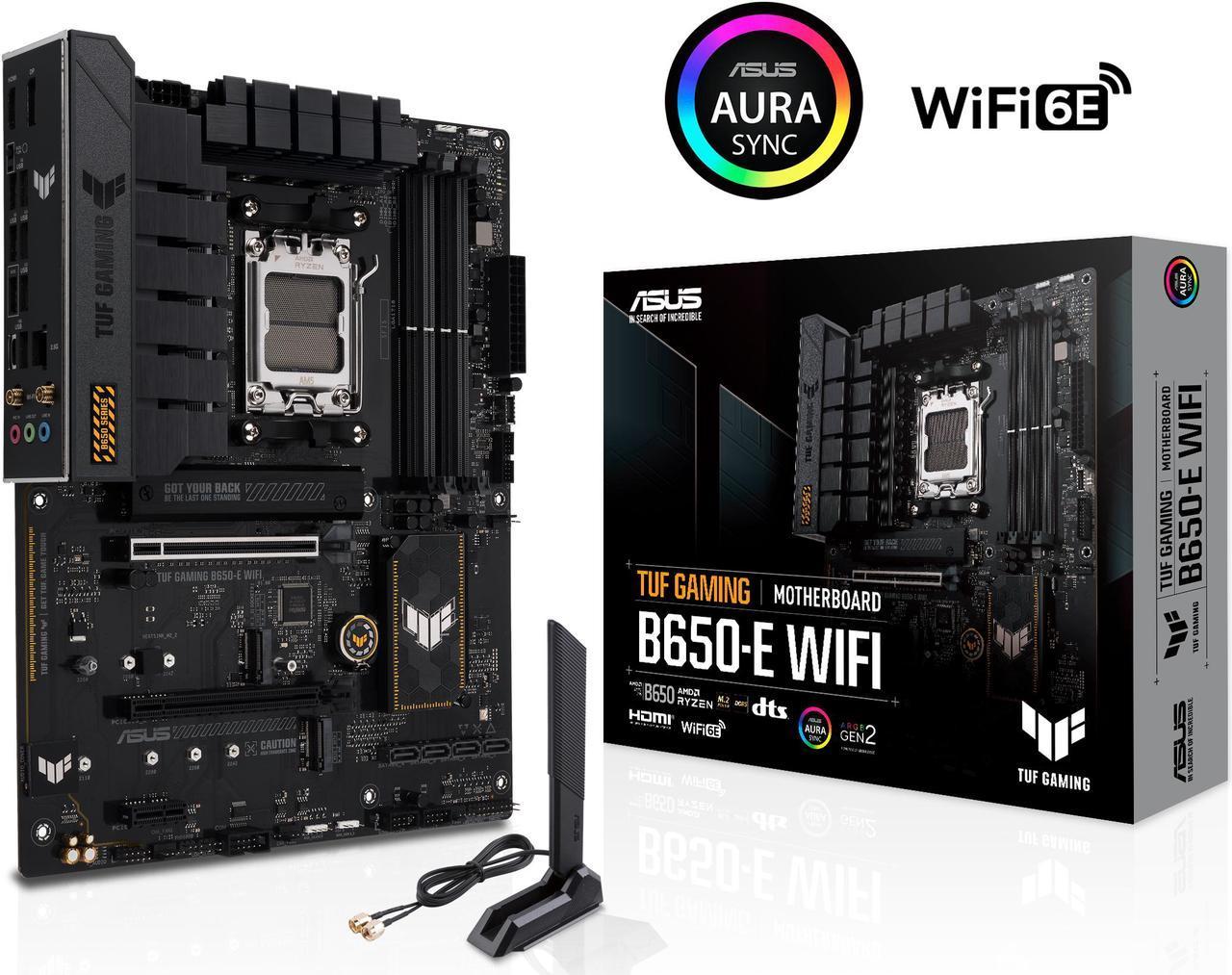 ASUS TUF GAMING B650-E WIFI AMD B650 AM5 ATX motherboard LIKE NEW