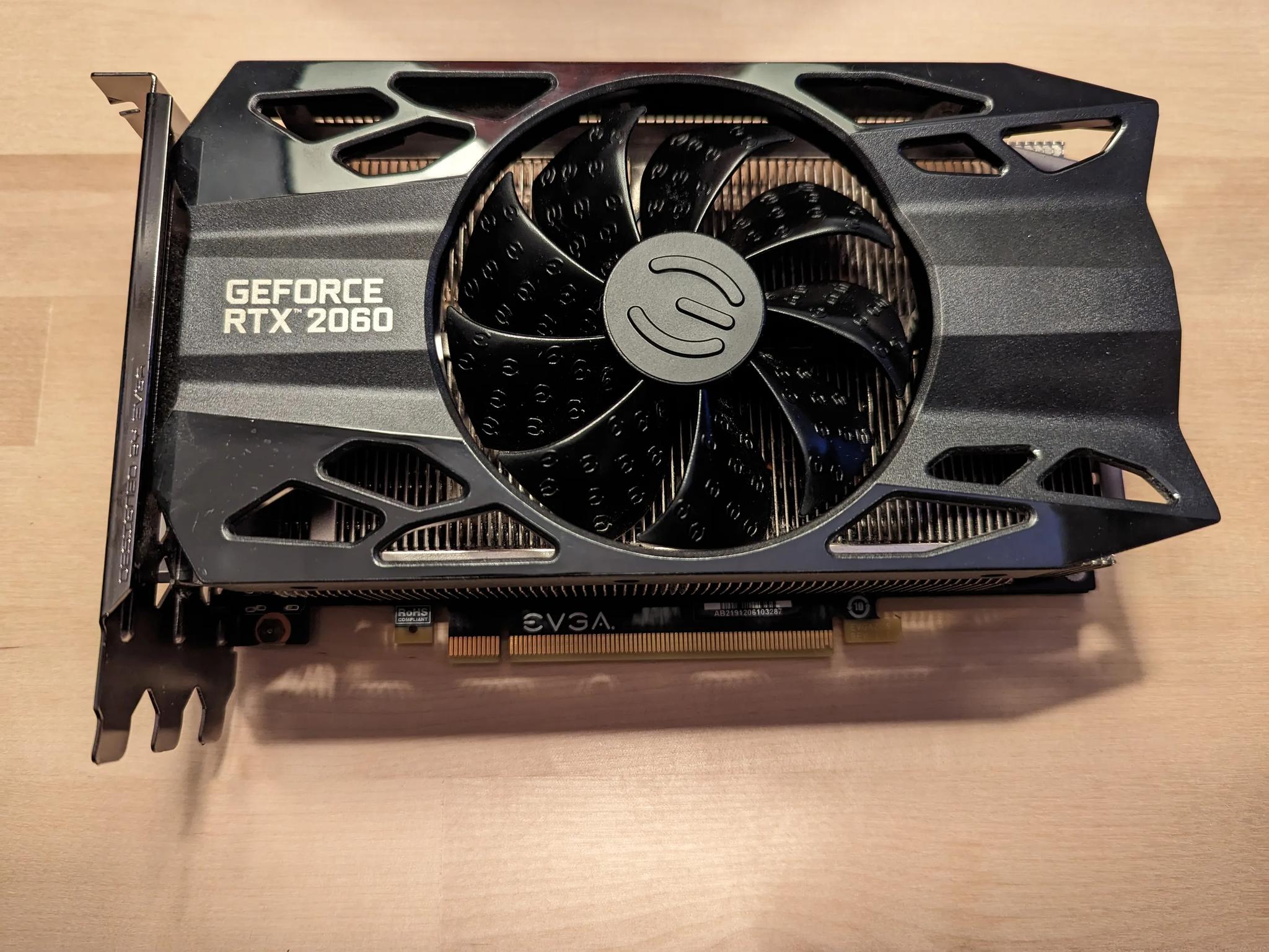 EVGA GeForce RTX 2060 XC BLACK GAMING, 6GB