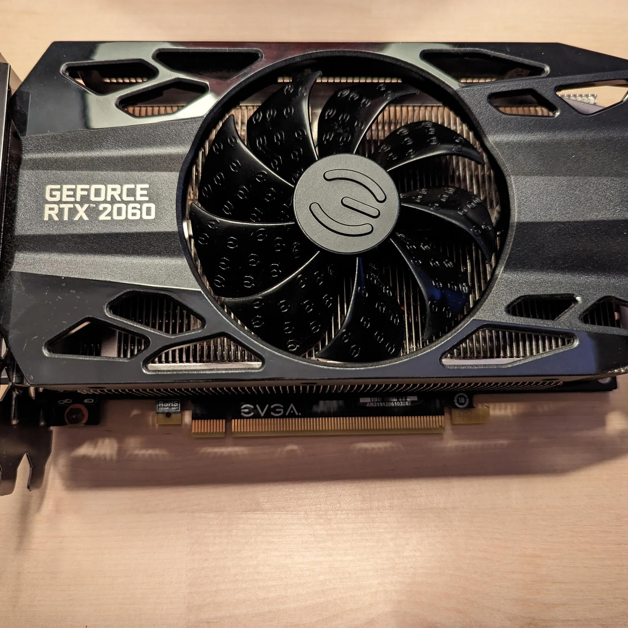 EVGA GeForce RTX 2060 XC BLACK GAMING, 6GB
