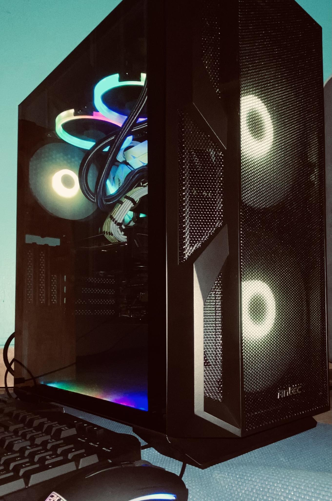(Liquid Cooled) Intel 9th gen Gaming pc-16GB DDR4(XMP)-over 2TB storage-w/ (Activated)Windows 11 