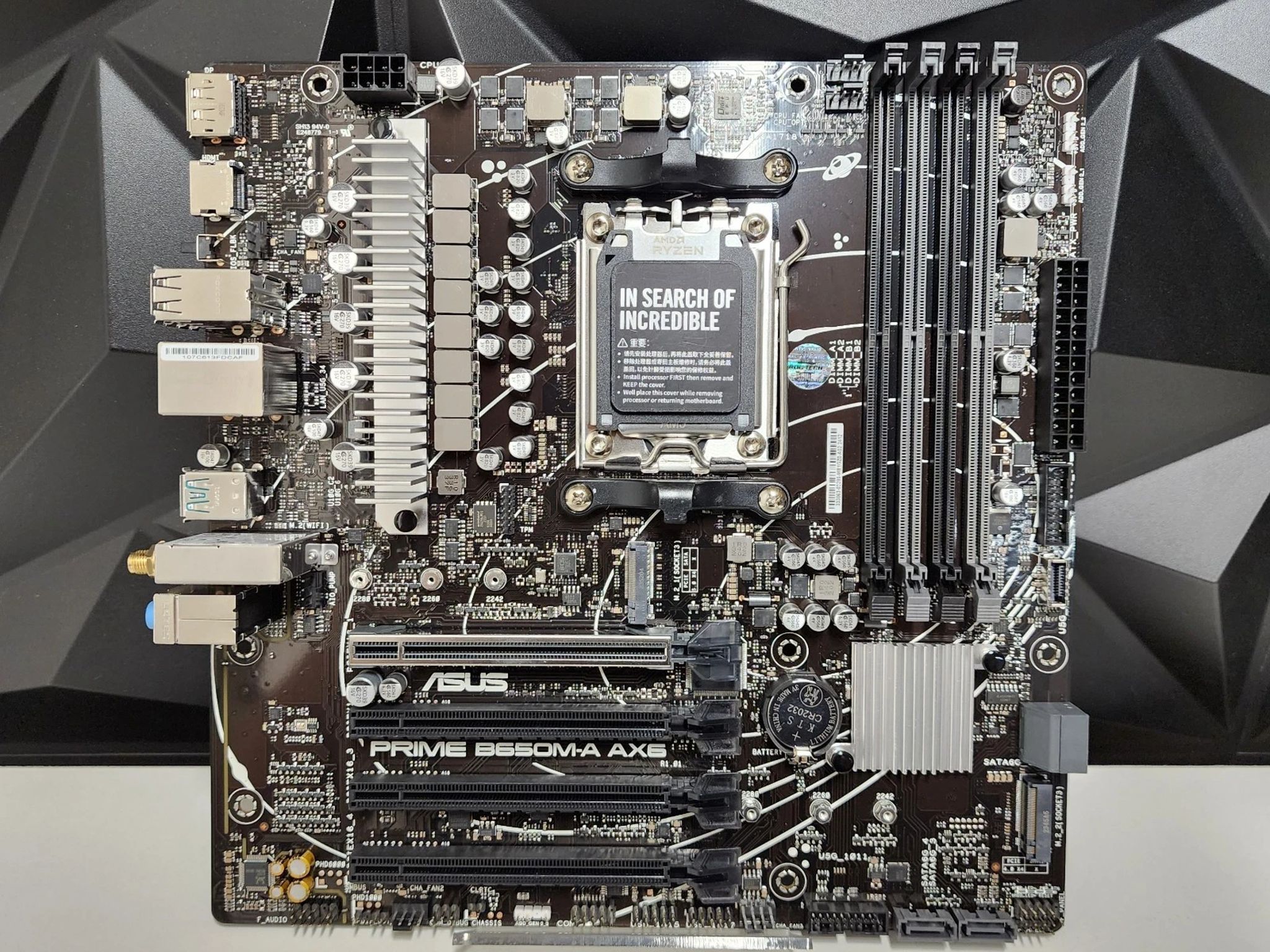 UPDATED BIOS ASUS PRIME B650M-A AX6 WIFI DDR5 AM5 MATX MOTHERBOARD