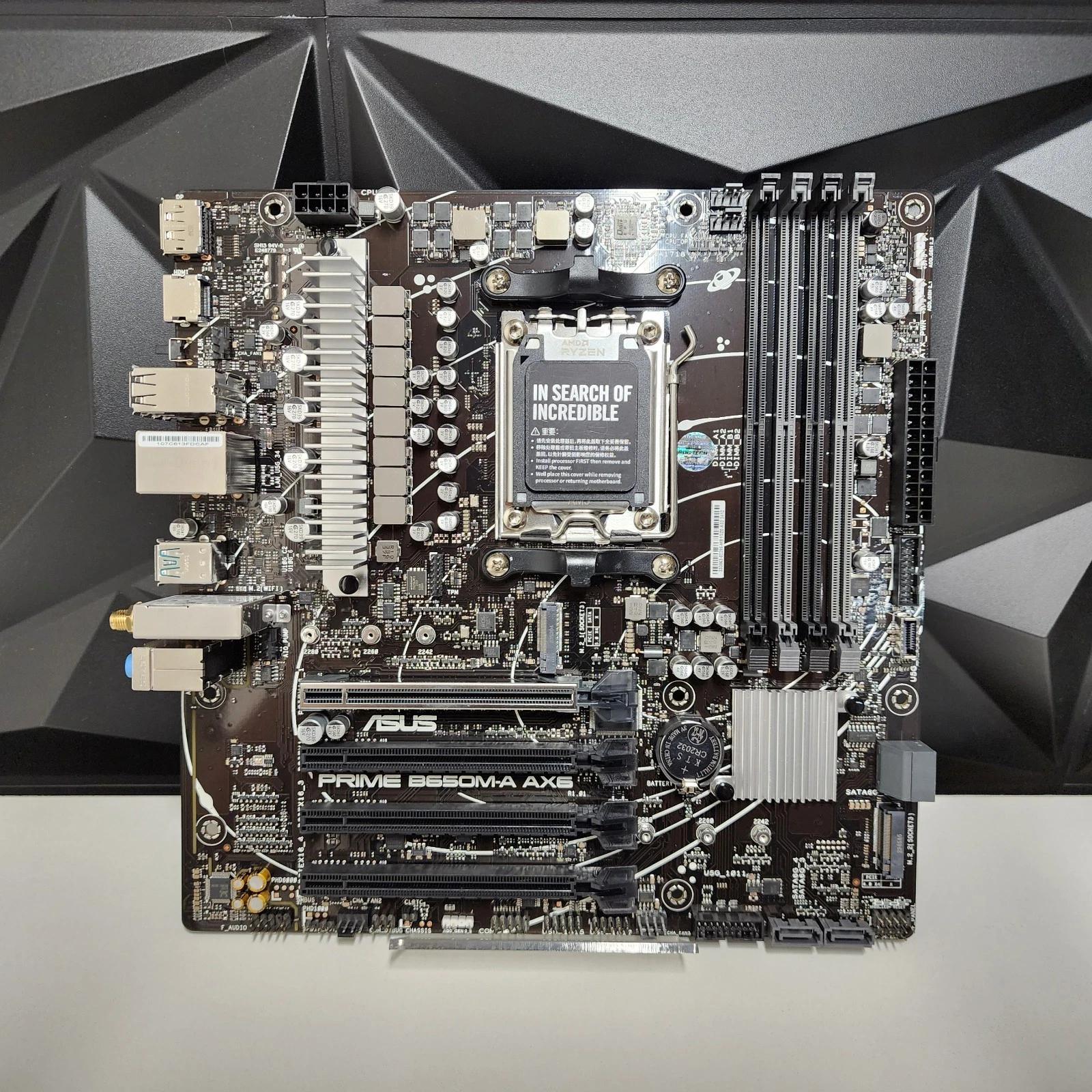 UPDATED BIOS ASUS PRIME B650M-A AX6 WIFI DDR5 AM5 MATX MOTHERBOARD