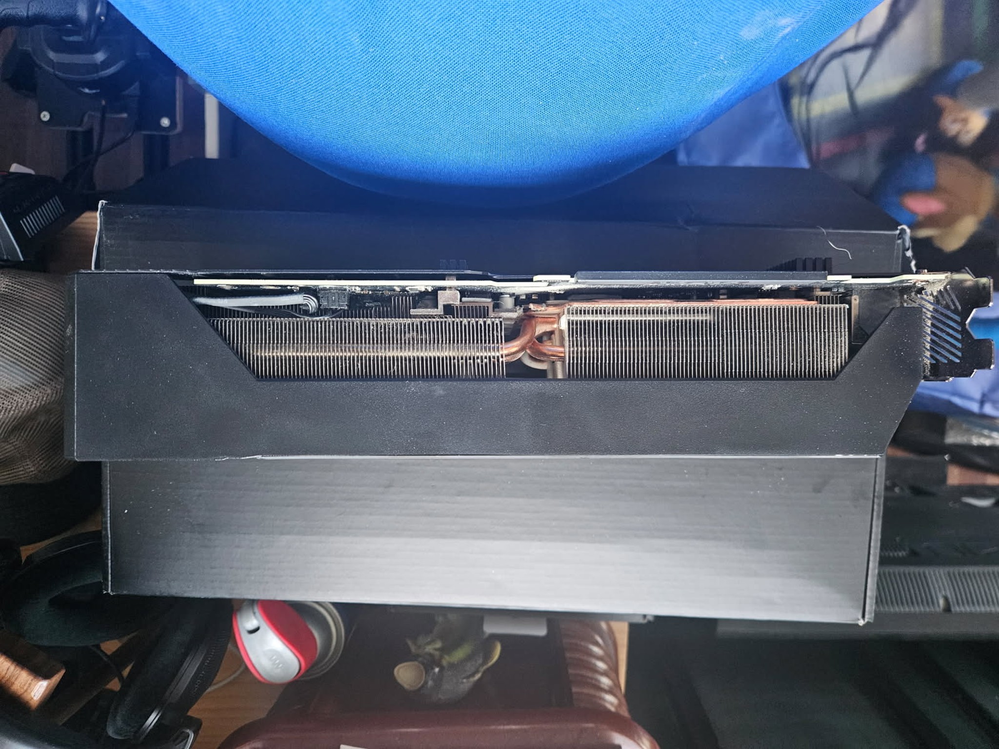 Gigabyte Auros Master Nvidia RTX 3080 12 GB repasted and padded