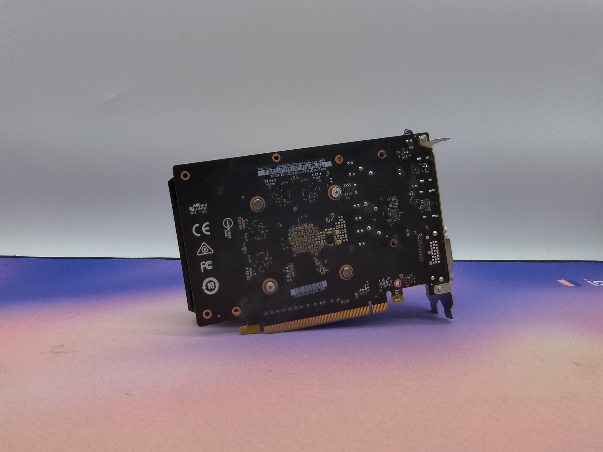 MSI Ventus XS GTX 1650 **No PCIE Power Connector Required!**