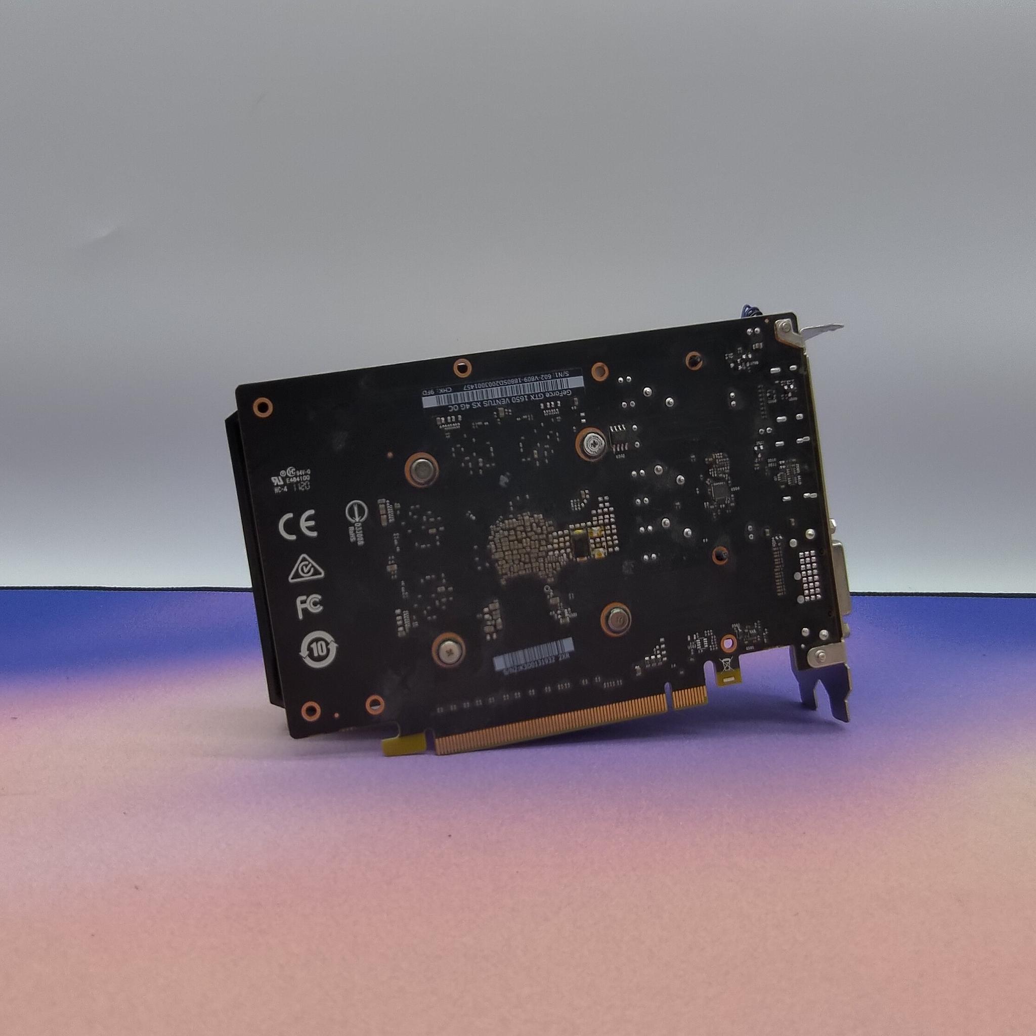 MSI Ventus XS GTX 1650 **No PCIE Power Connector Required!**