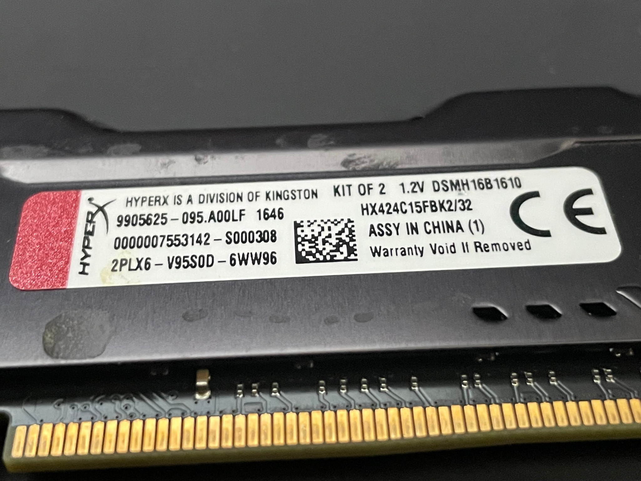 Kingston HyperX Fury 1x8GB DDR4 Memory | **Read Description | Free Shipping