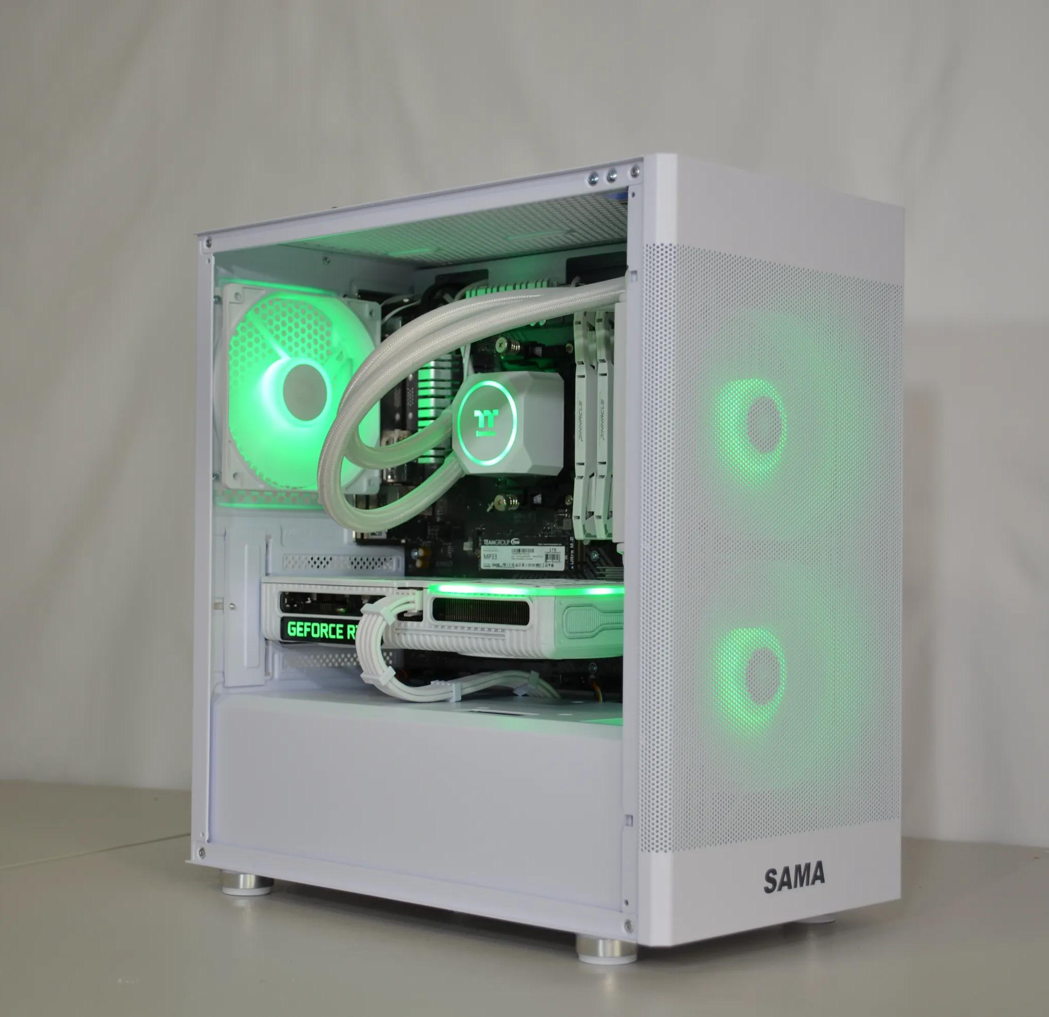⚪White Out V3⚪ - RTX 3060ti | Ryzen 5 5500| 1tb NVMe | Windows 11 FULLY Activated