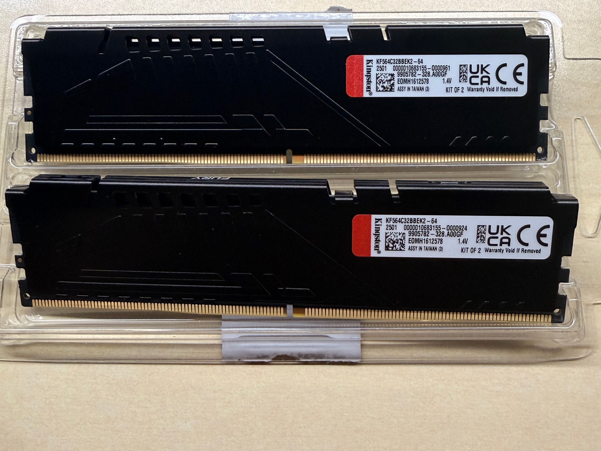 Kingston Fury Beast 6400MT/s CL32 Expo & XMP