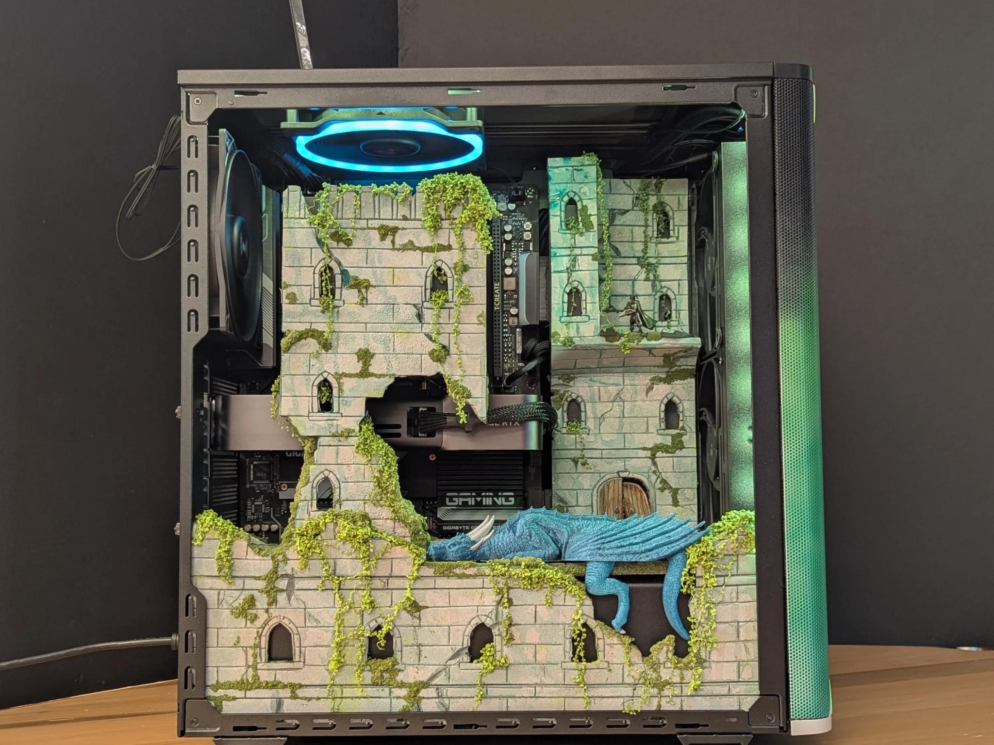 30 dB Load 🐉 Where Dragons Rest | RTX 5070 FE | Ryzen 7600X3D | Silent Build | 32GB DDR5 | 2TB NVMe