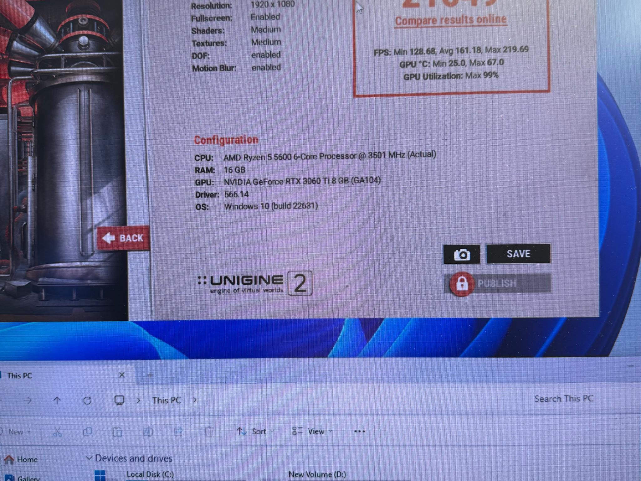 Gaming PC RTX 3060 ti