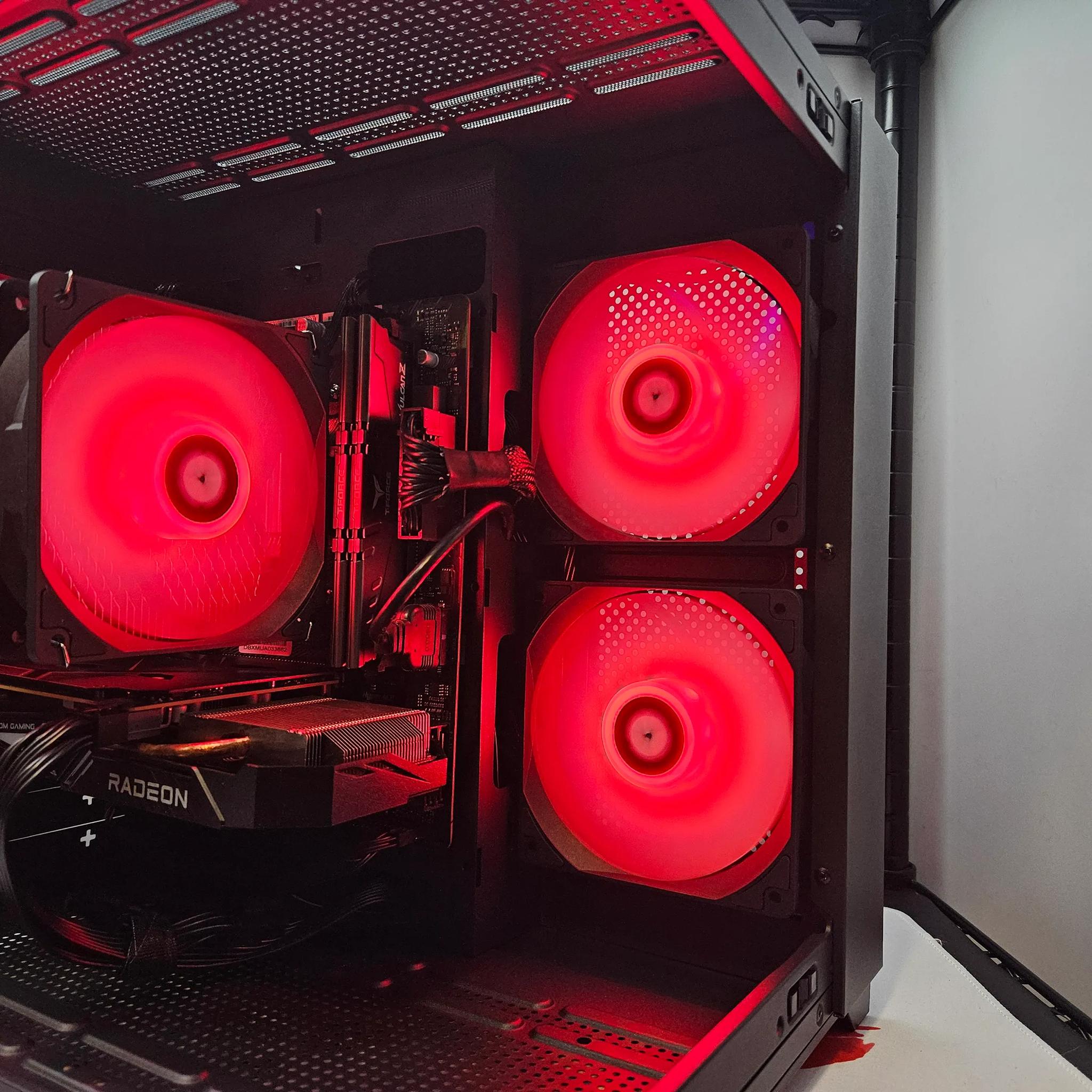 Limited time deal! Dark side Air Rig Ryzen 5 5500 / 16GB DDR4 / 512GB SSD / RX6500XT