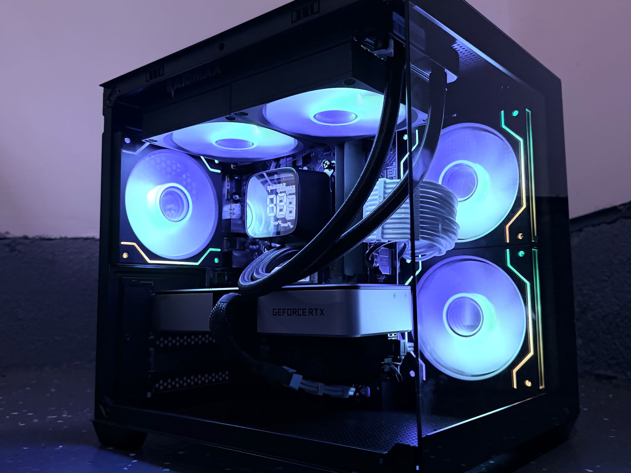 ❄️"Arctic Zenith"⚫️| 1440p Gaming | i7 12700K | RTX 3060 Ti FE | 16GB DDR5 | 1.5TB Storage