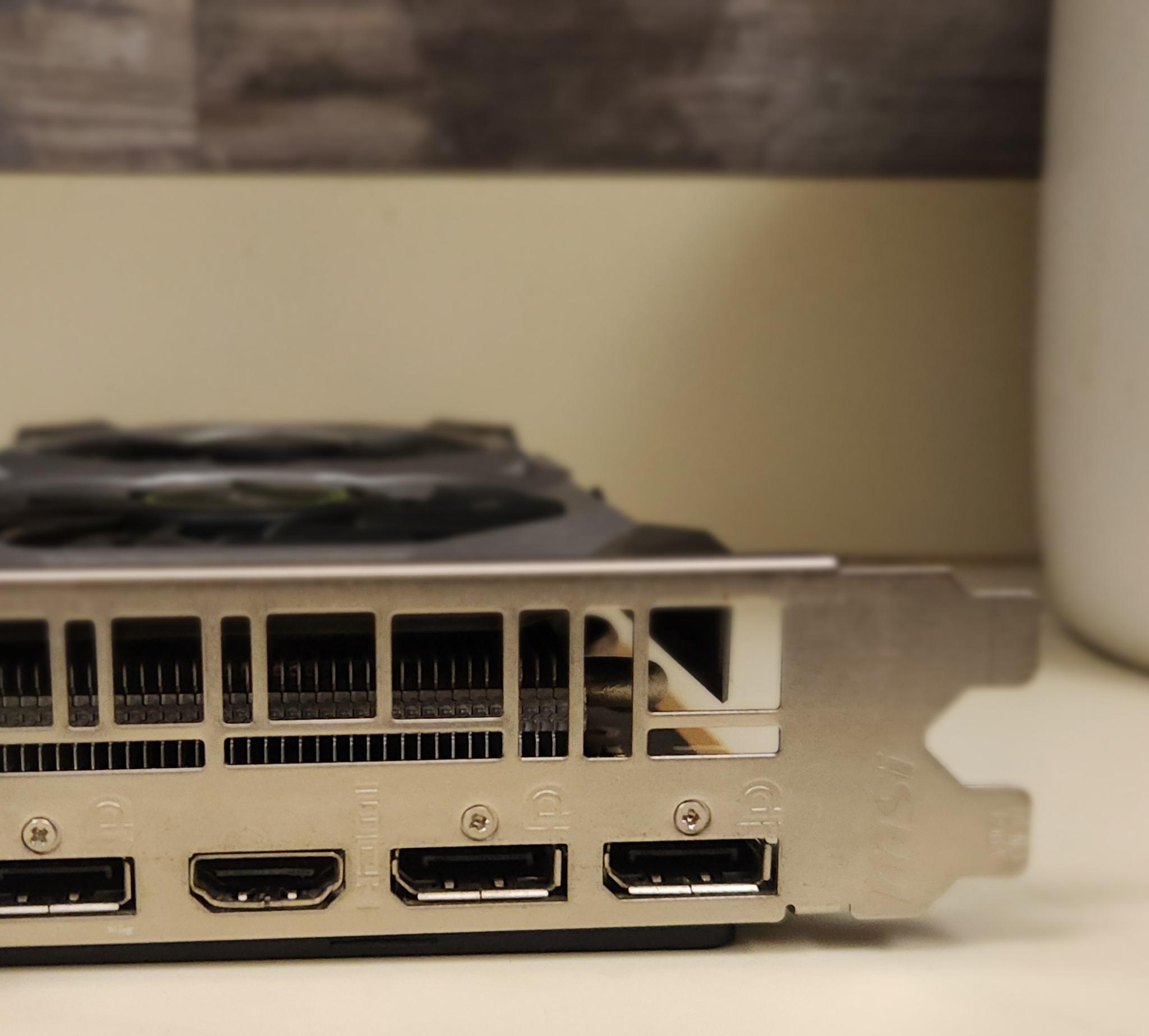 MSI NVIDIA VENTUS GeForce RTX 2070 8GB GDDR6 Graphics Card