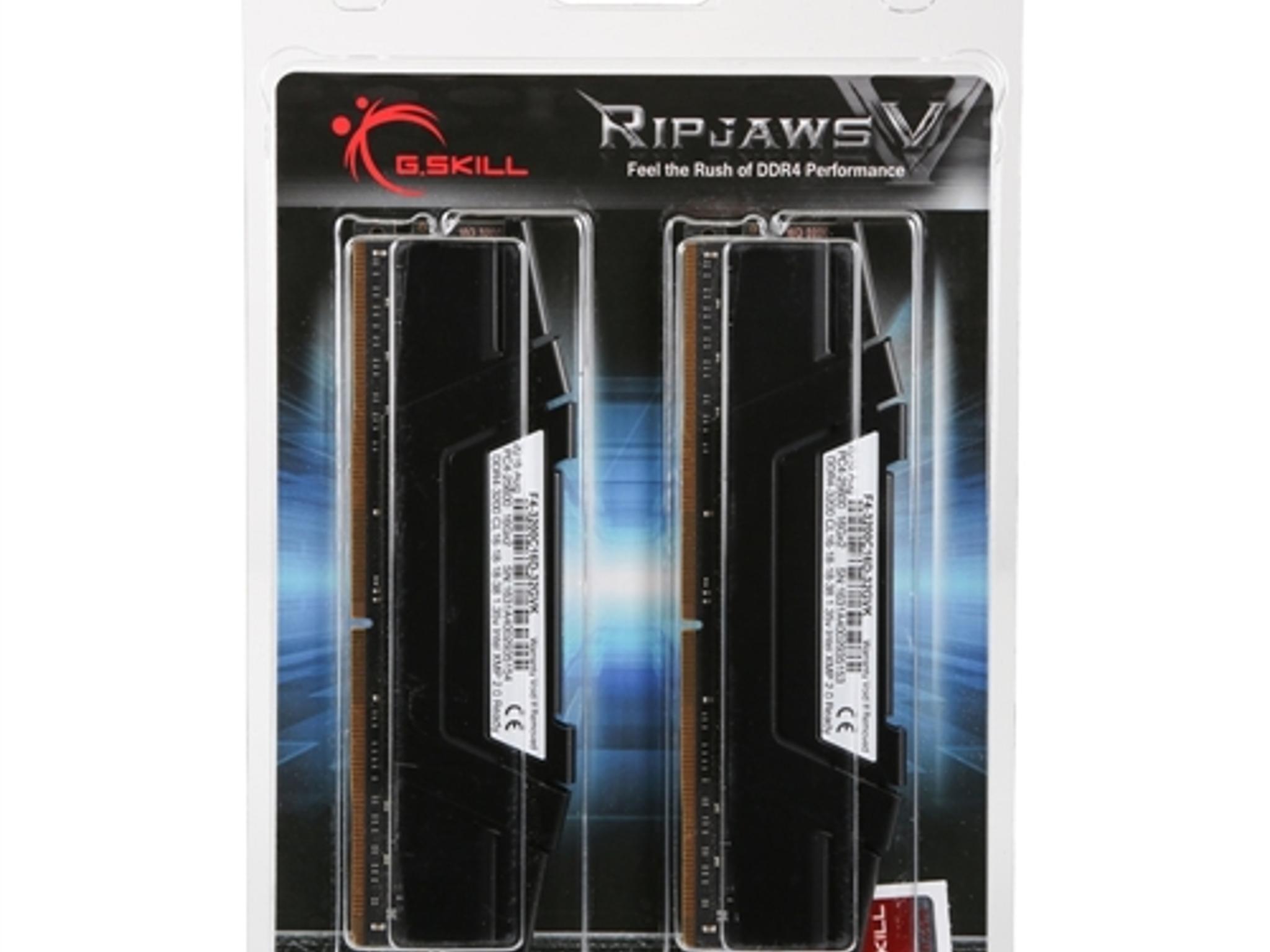 G.SKILL RipjawsV Series DDR4 RAM | 3600Mhz 32GB (2x16)