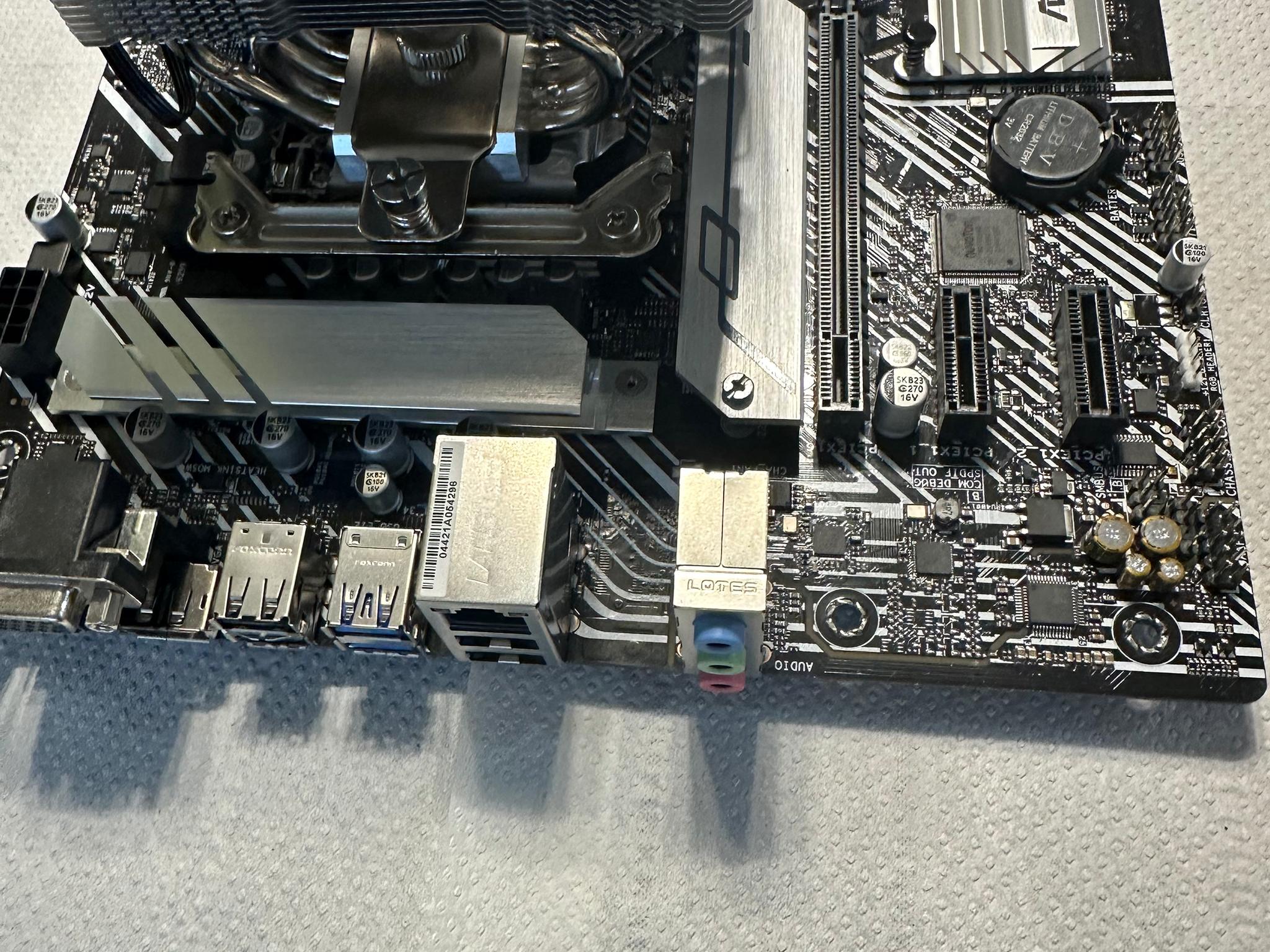 ASUS H510, CPU 10100f, MSI 1650 GPU,SSD, Case fans and RAM combo. PLEASE READ DESCRIPTION!!!