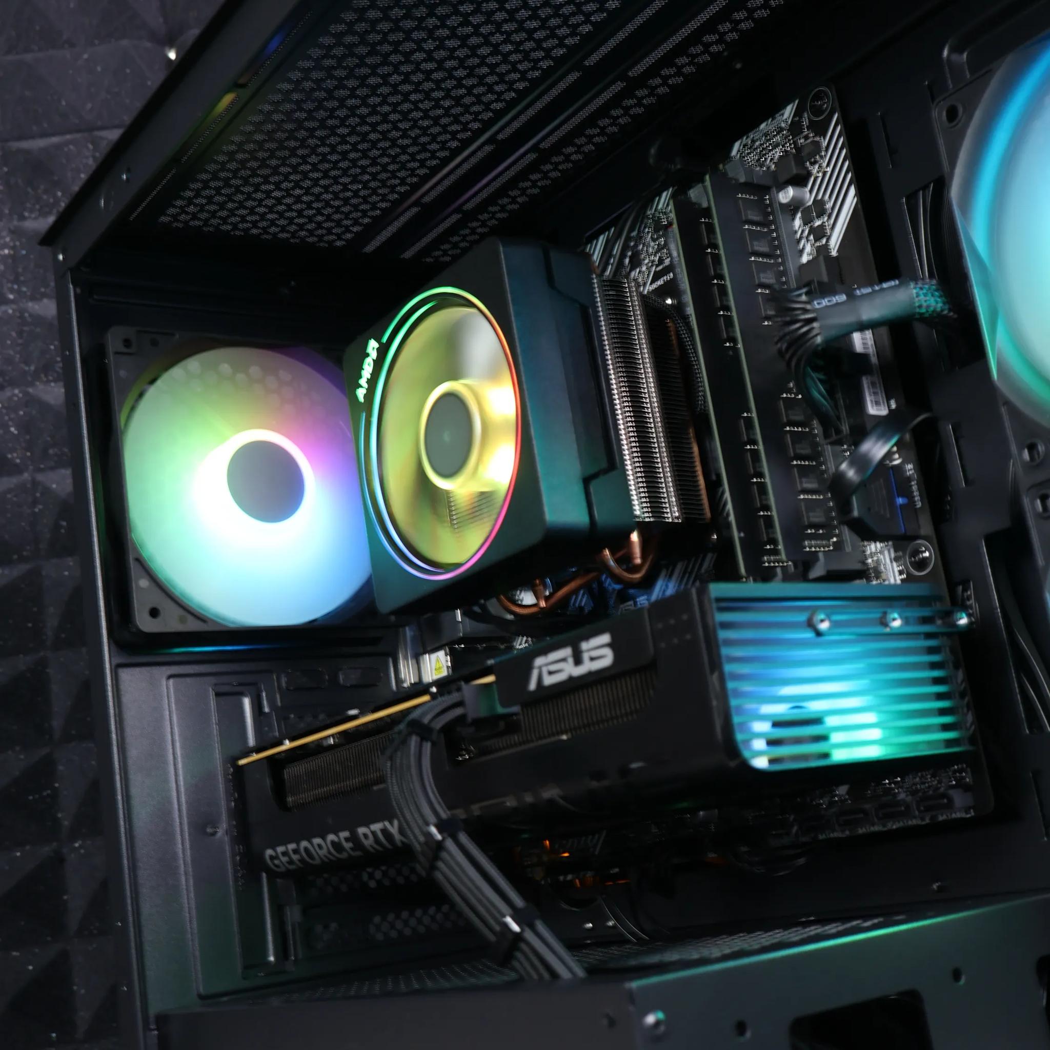 ⚫ Ryzen 5 5500/RTX 5060 8 GB Gaming/Streaming PC ⚫