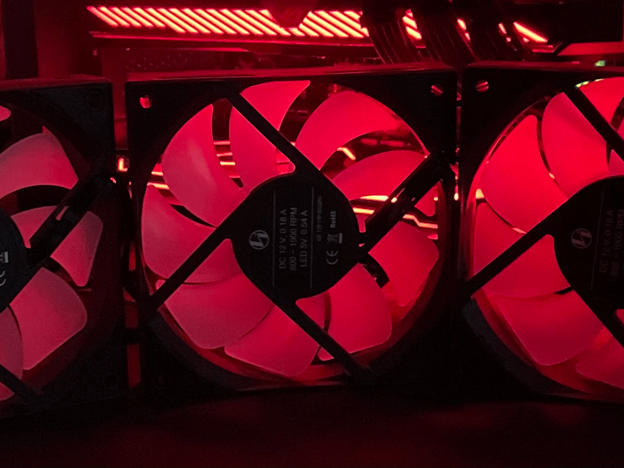 OEM Lian Li Galahad fans