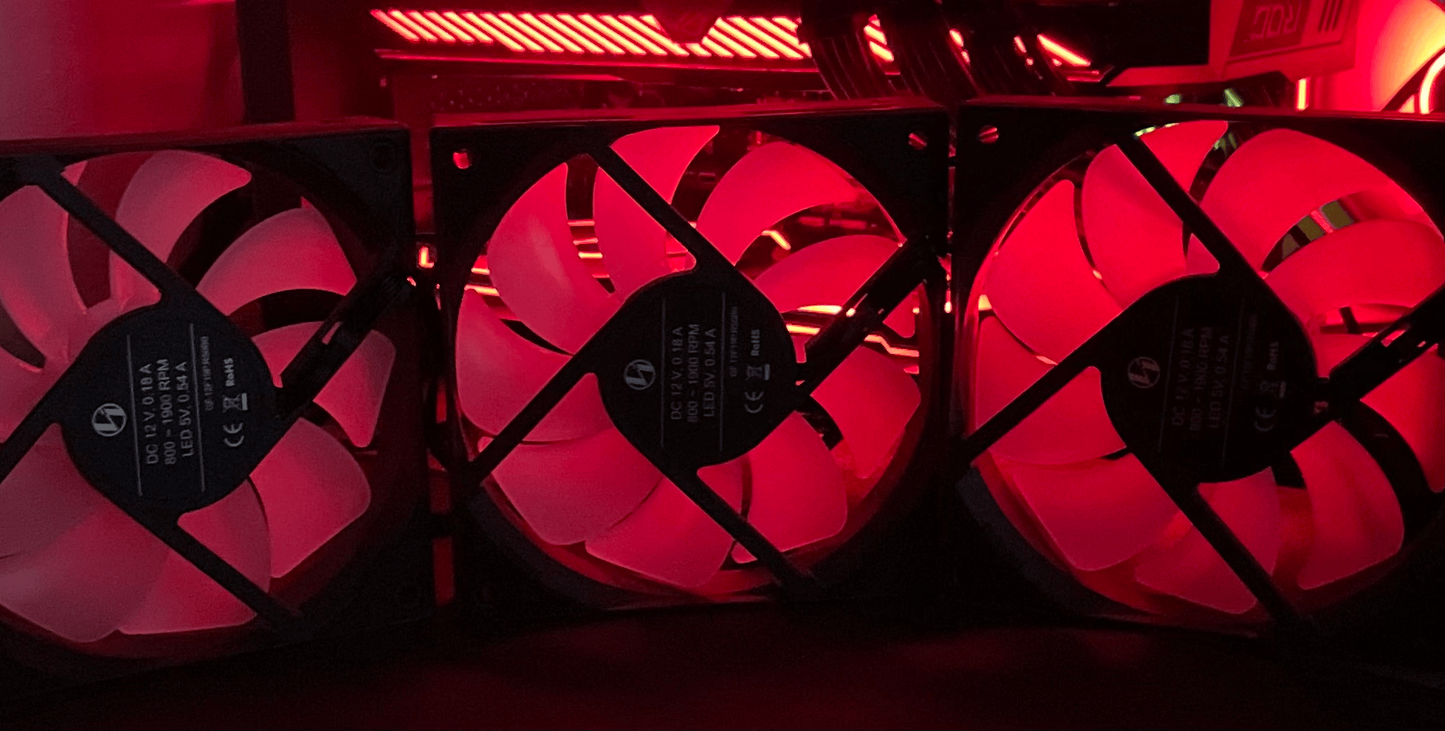 OEM Lian Li Galahad fans