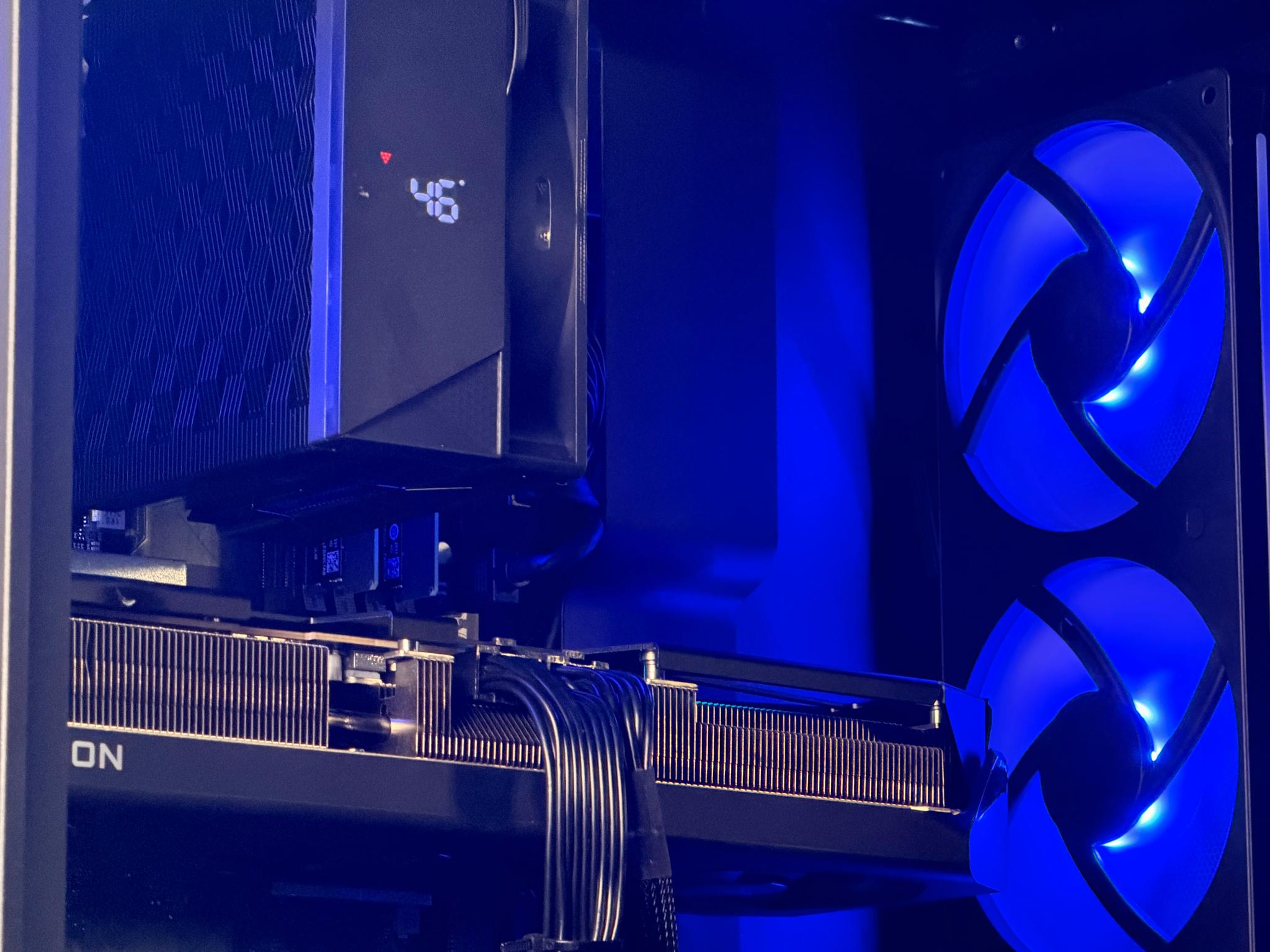 FREE SHIP 🖤🌈 BLK RGB Gaming PC | RX 9070 XT | Core 5 Ultra 250K Plus | 1 TB NVME | 32 GB DDR5 🌈🖤