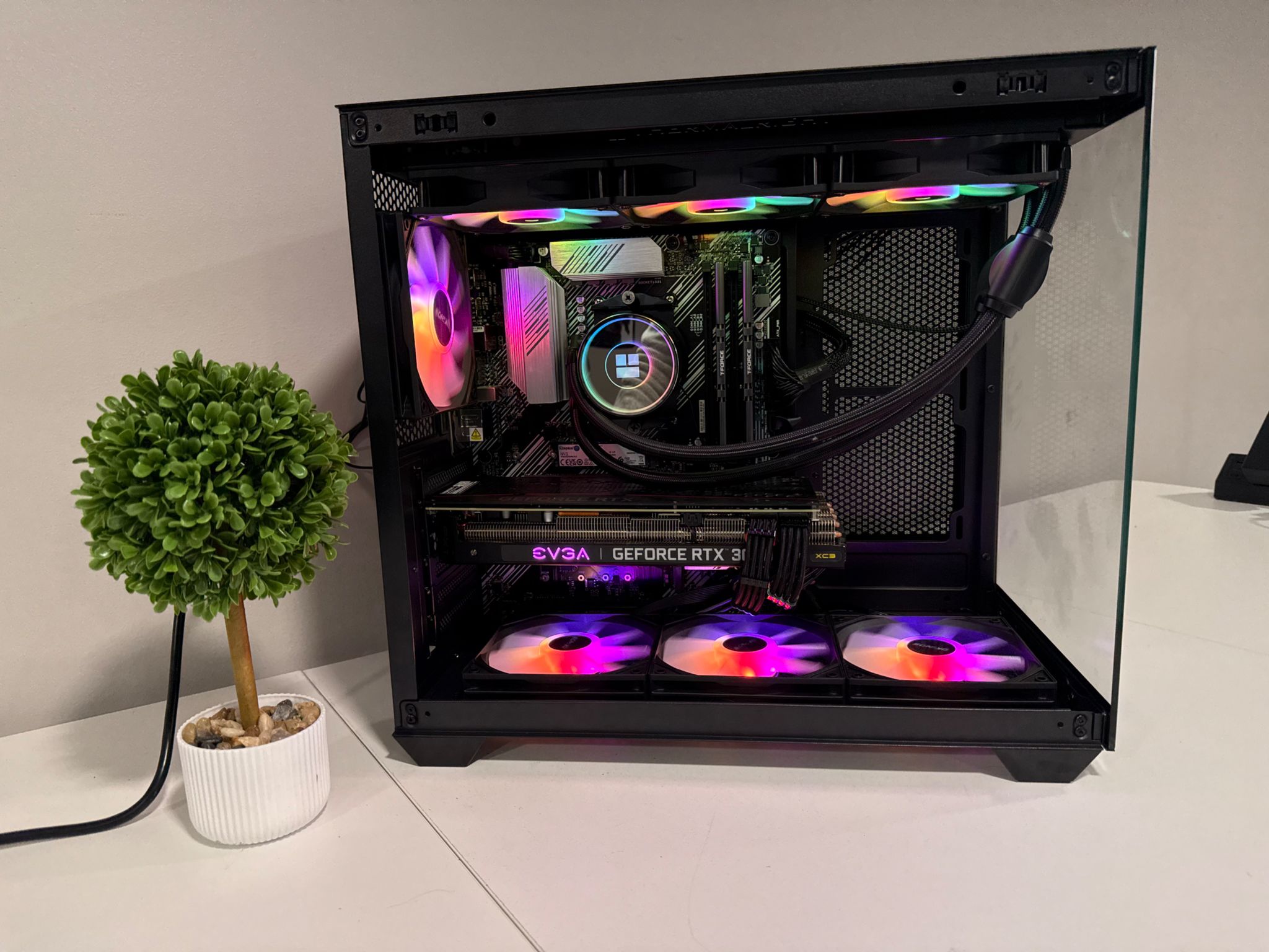 RTX 3070 | Ryzen 5700X3D | 32GB DDR4 | 1TB SSD | 800W Gold PSU | ARGB Fans | Windows 11