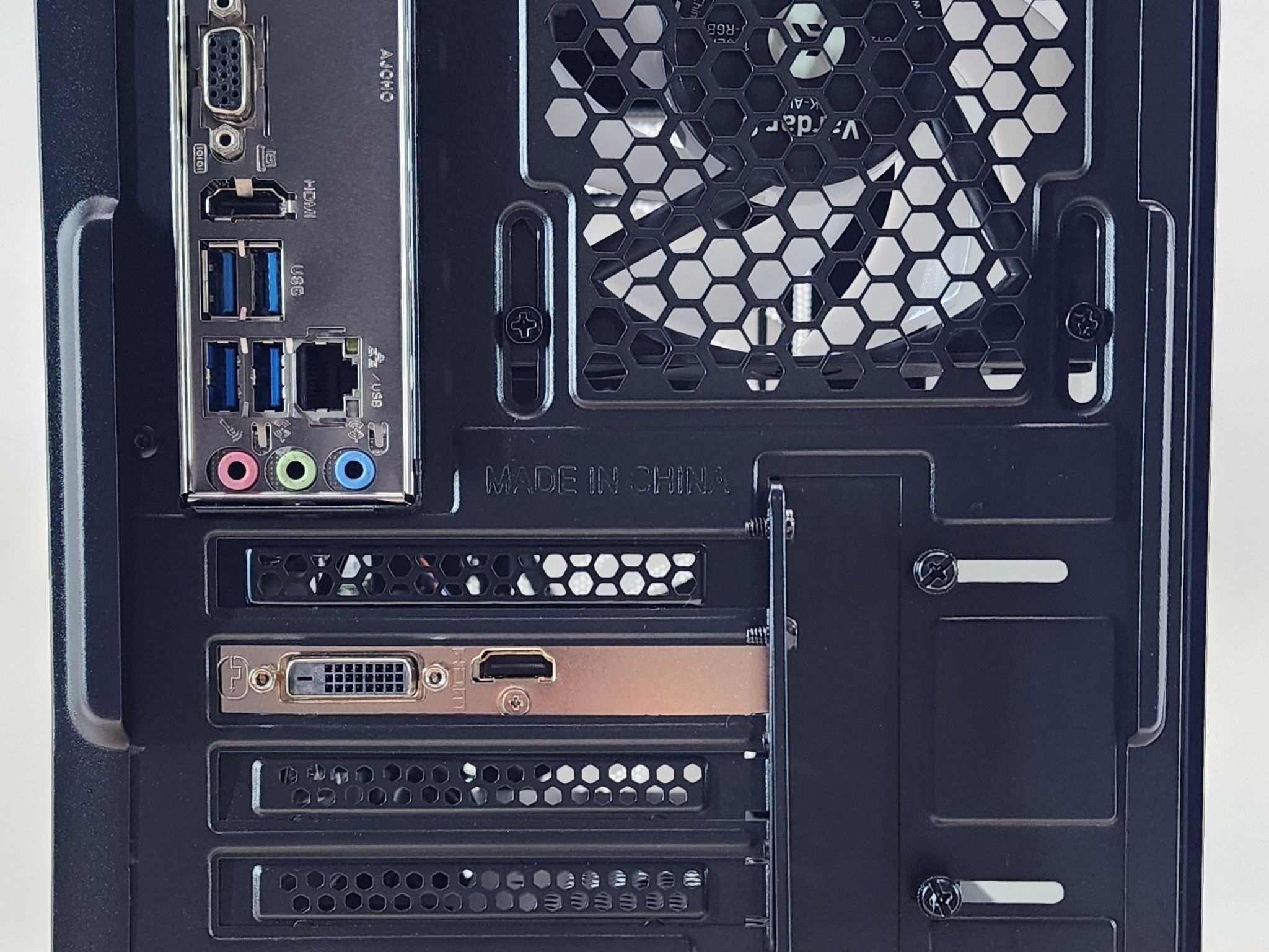 Gaming PC Ryzen 2300X 16GB RAM 256GB SSD 1TB HDD GT 1030 2GB Windows 11 Computer
