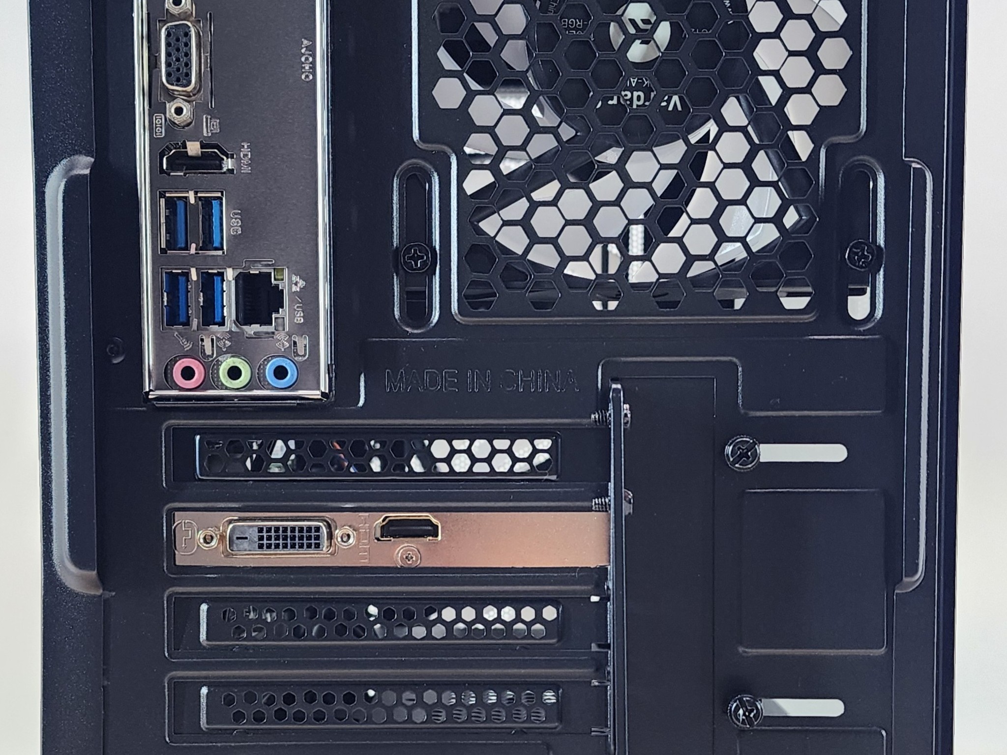Gaming PC Ryzen 2300X 16GB RAM 256GB SSD 1TB HDD GT 1030 2GB Windows 11 Computer