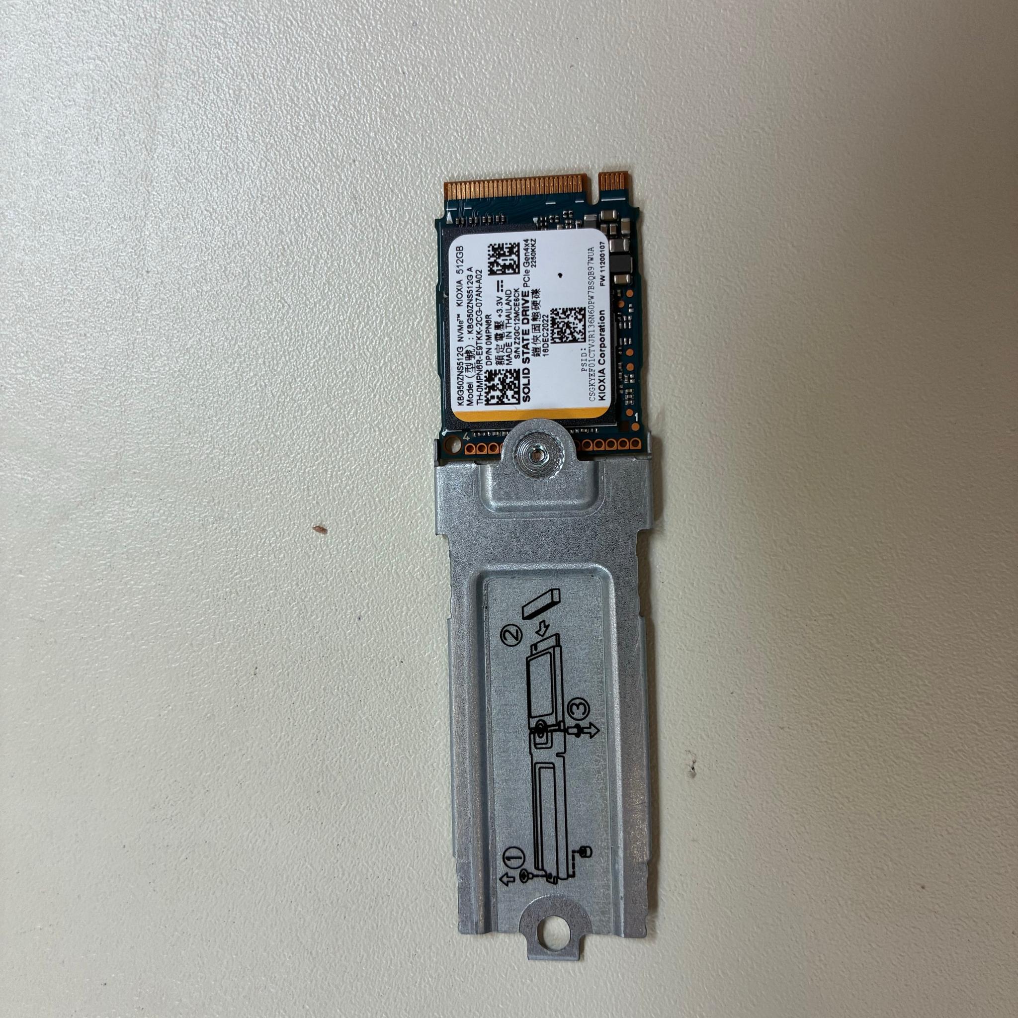 512GB KIOXA M.2 2230 with Extender