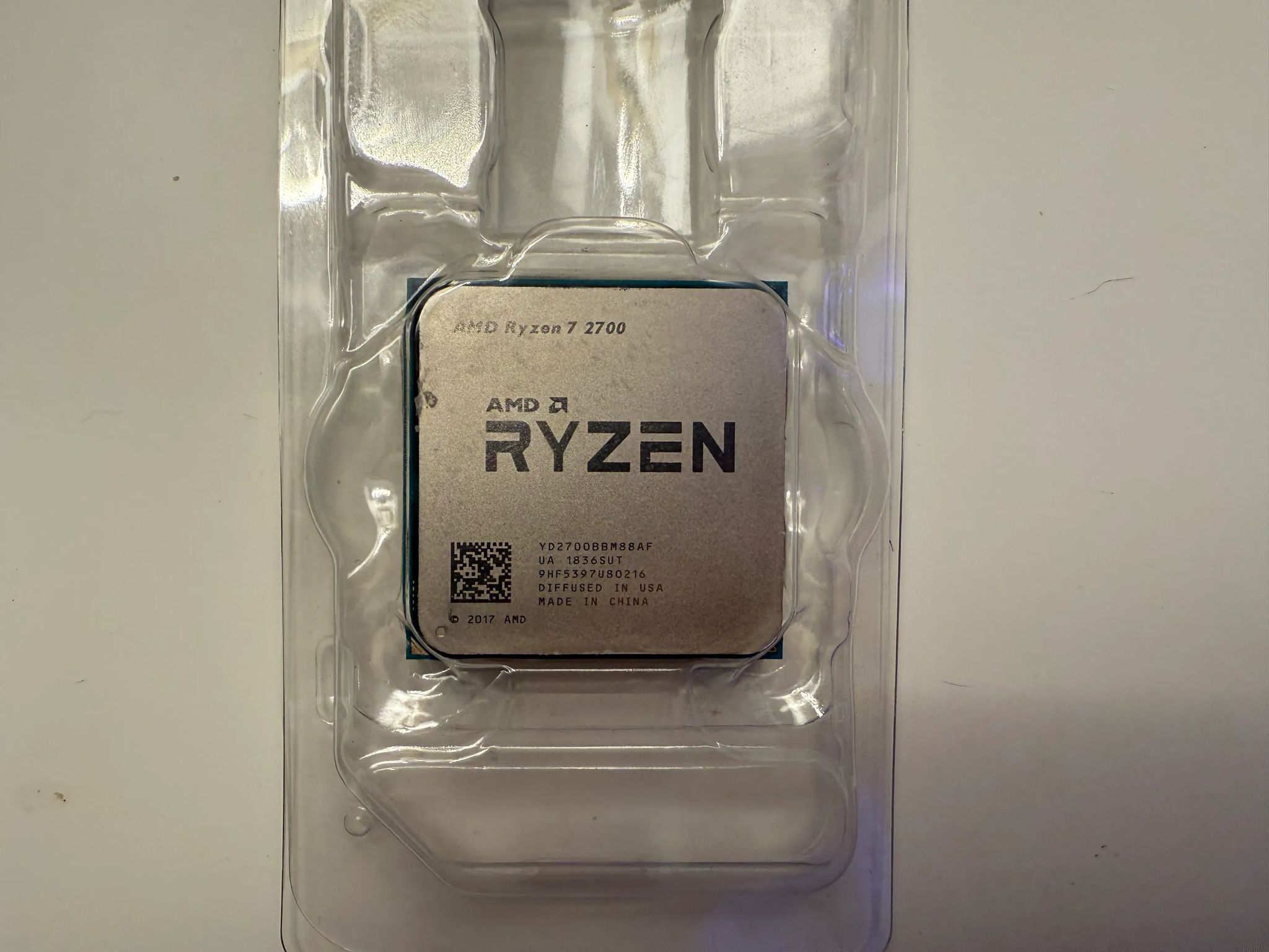 Ryzen 7 2700 | 8 Core 16 Thread 4.1GHz CPU