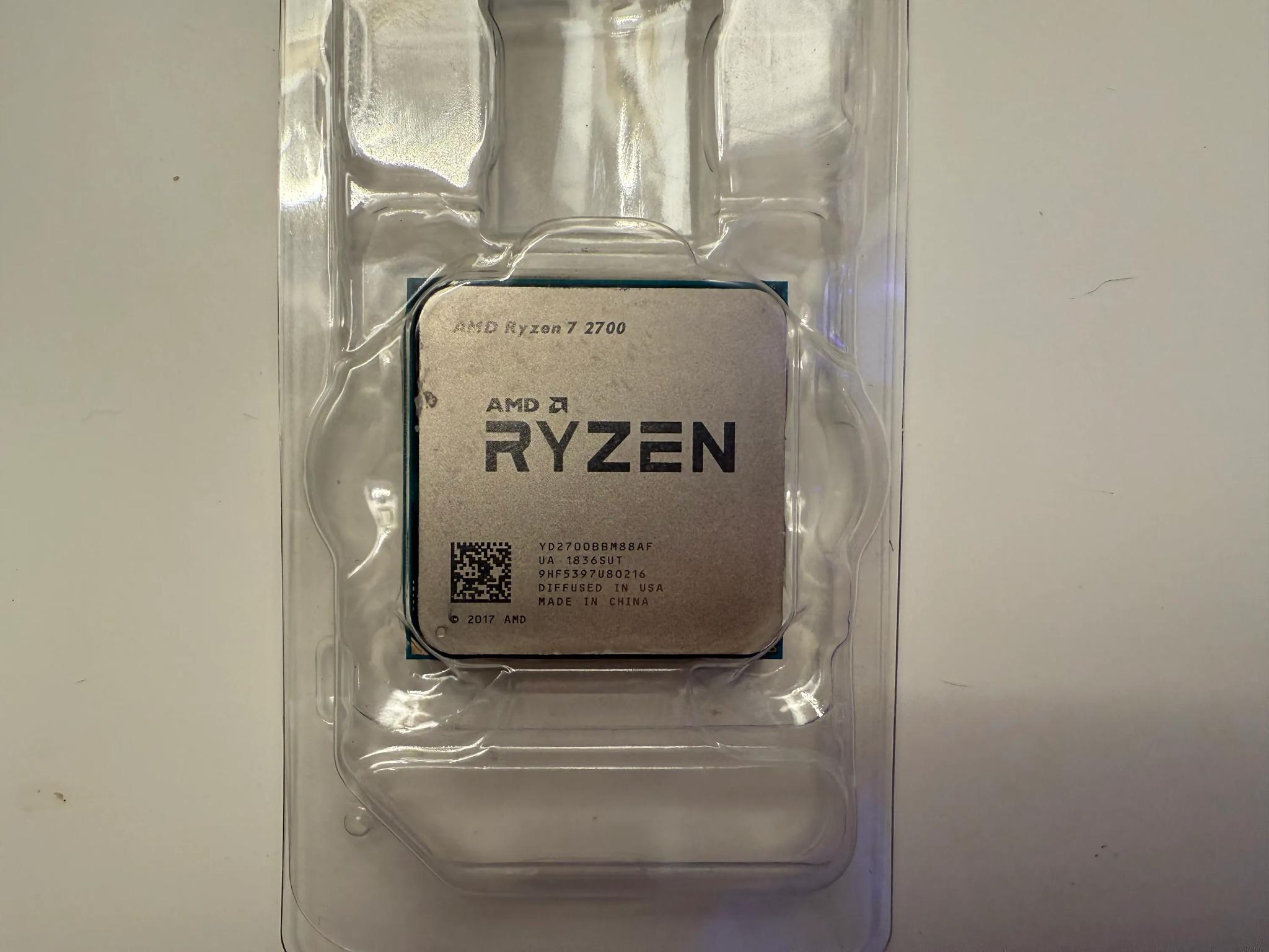 Ryzen 7 2700 | 8 Core 16 Thread 4.1GHz CPU
