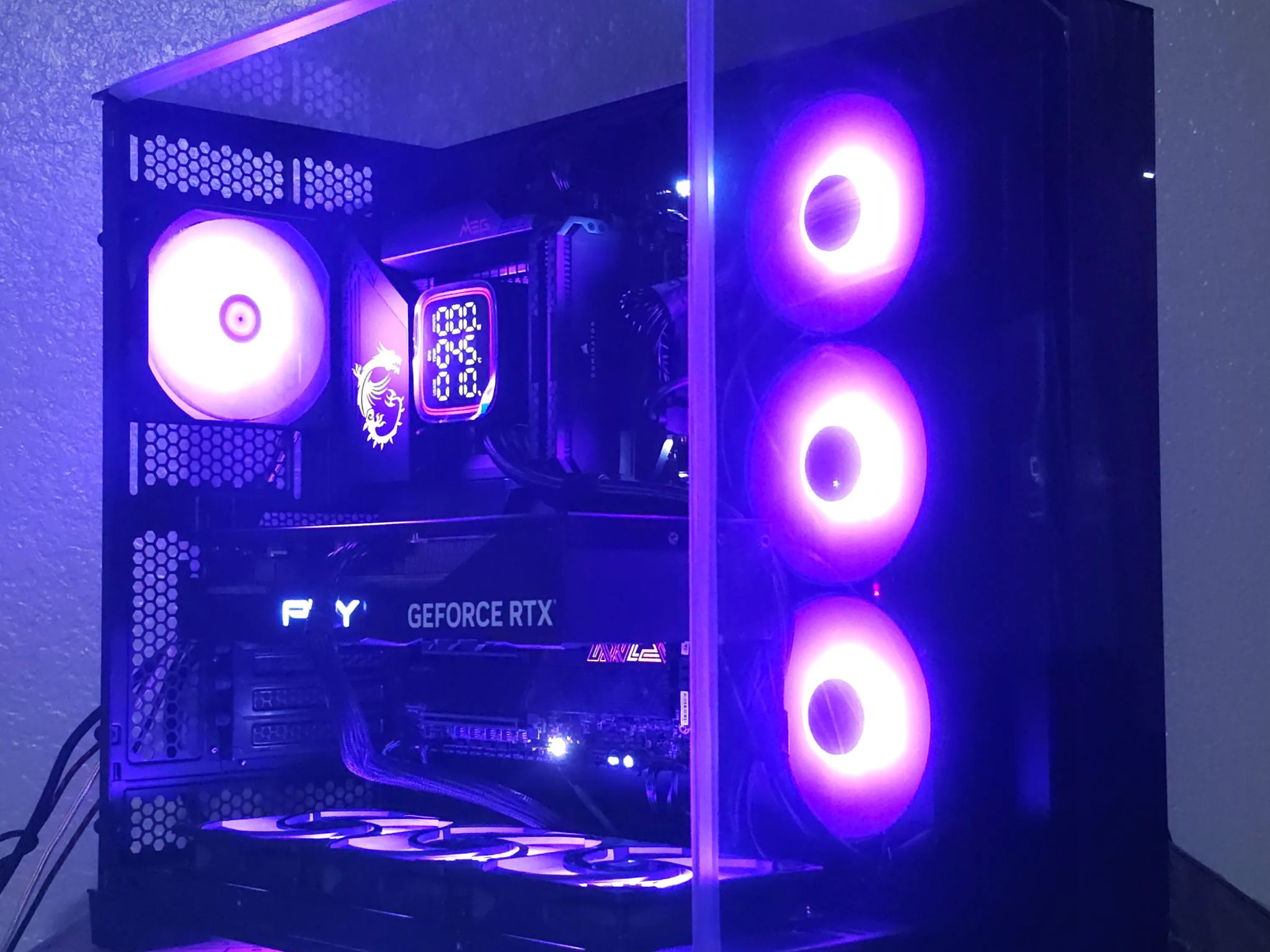 Intel i9 14900kf | PNY RTX 4080 | Msi Z790 Meg Ace | 2tb Nvme Ssd | 32gb ddr5 7200mhz | Psu 1000w