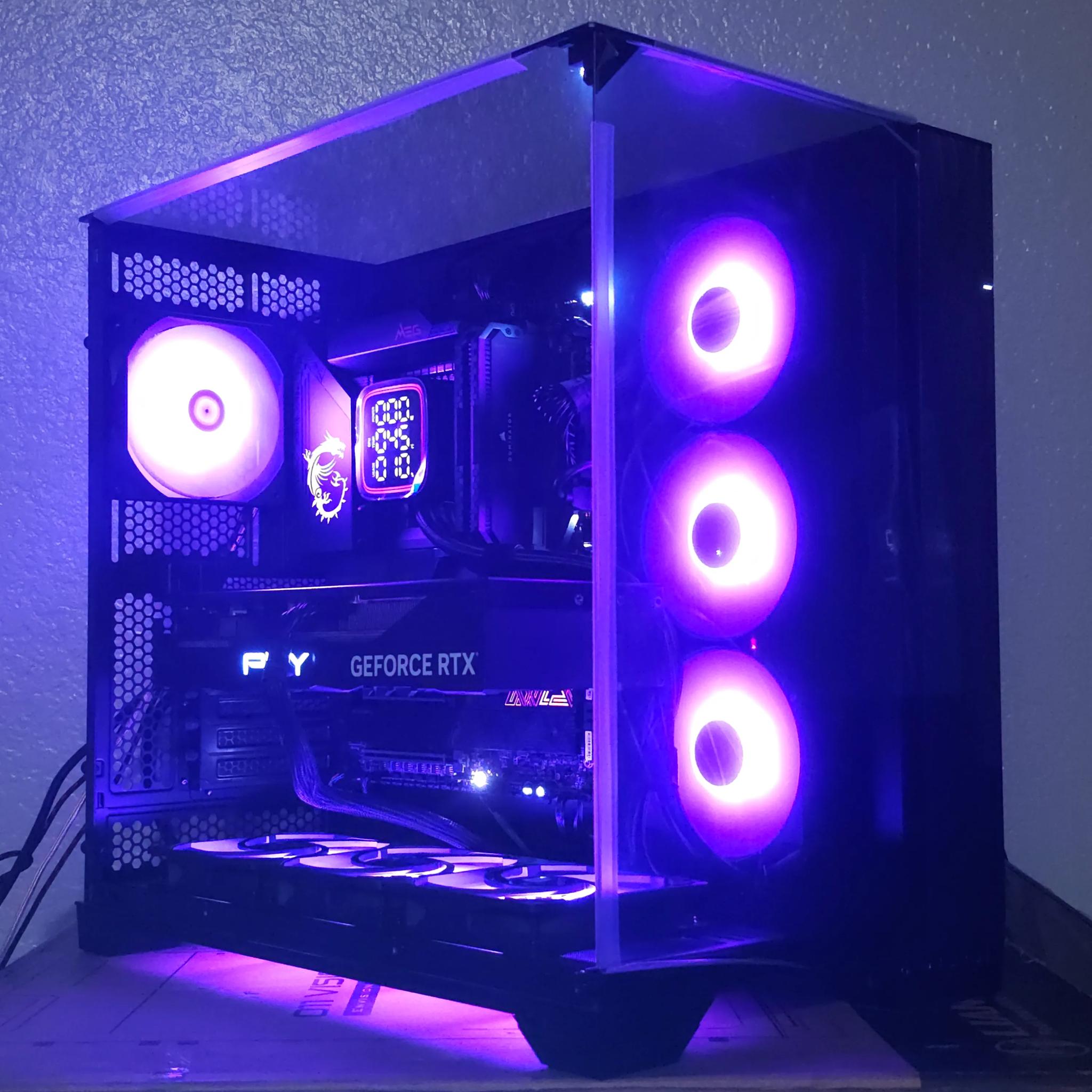 Intel i9 14900kf | PNY RTX 4080 | Msi Z790 Meg Ace | 2tb Nvme Ssd | 32gb ddr5 7200mhz | Psu 1000w