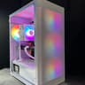 🤍 White RGB Gaming pc