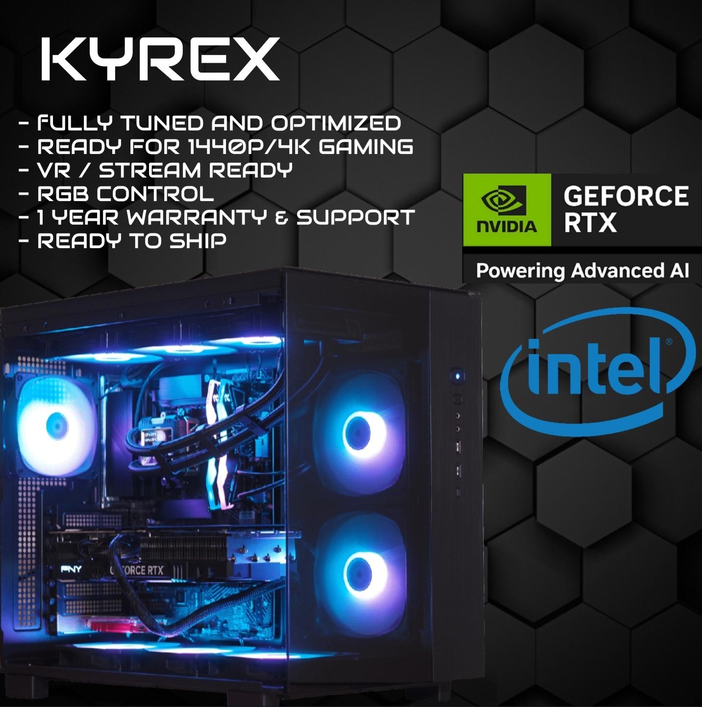 🚨 Flash Sale🚨 Kyrex - 4070 ti Super | 12600k | 32GB DDDR5 | 2TB NVME | 850W Gold