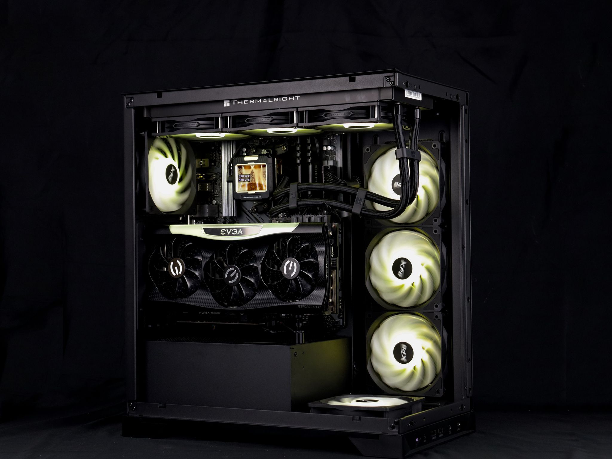 🧨♟️Obsidian Void V3- 1440P Gaming PC | RTX 3080, Ryzen 9 3900X, 32GB RAM, 1TB NVMe SSD |🧨♟️
