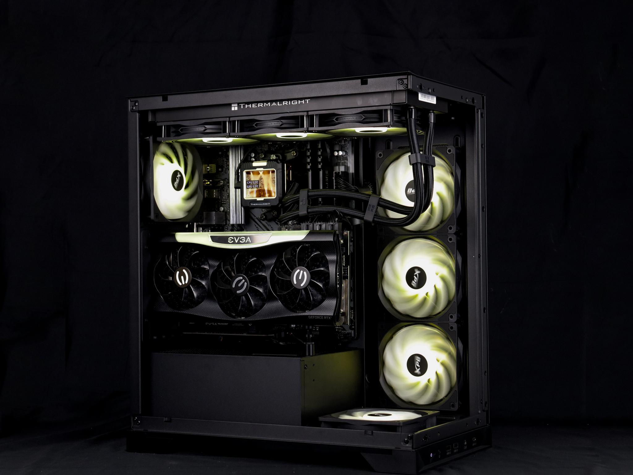 🧨♟️Obsidian Void V3- 1440P Gaming PC | RTX 3080, Ryzen 9 3900X, 32GB RAM, 1TB NVMe SSD |...