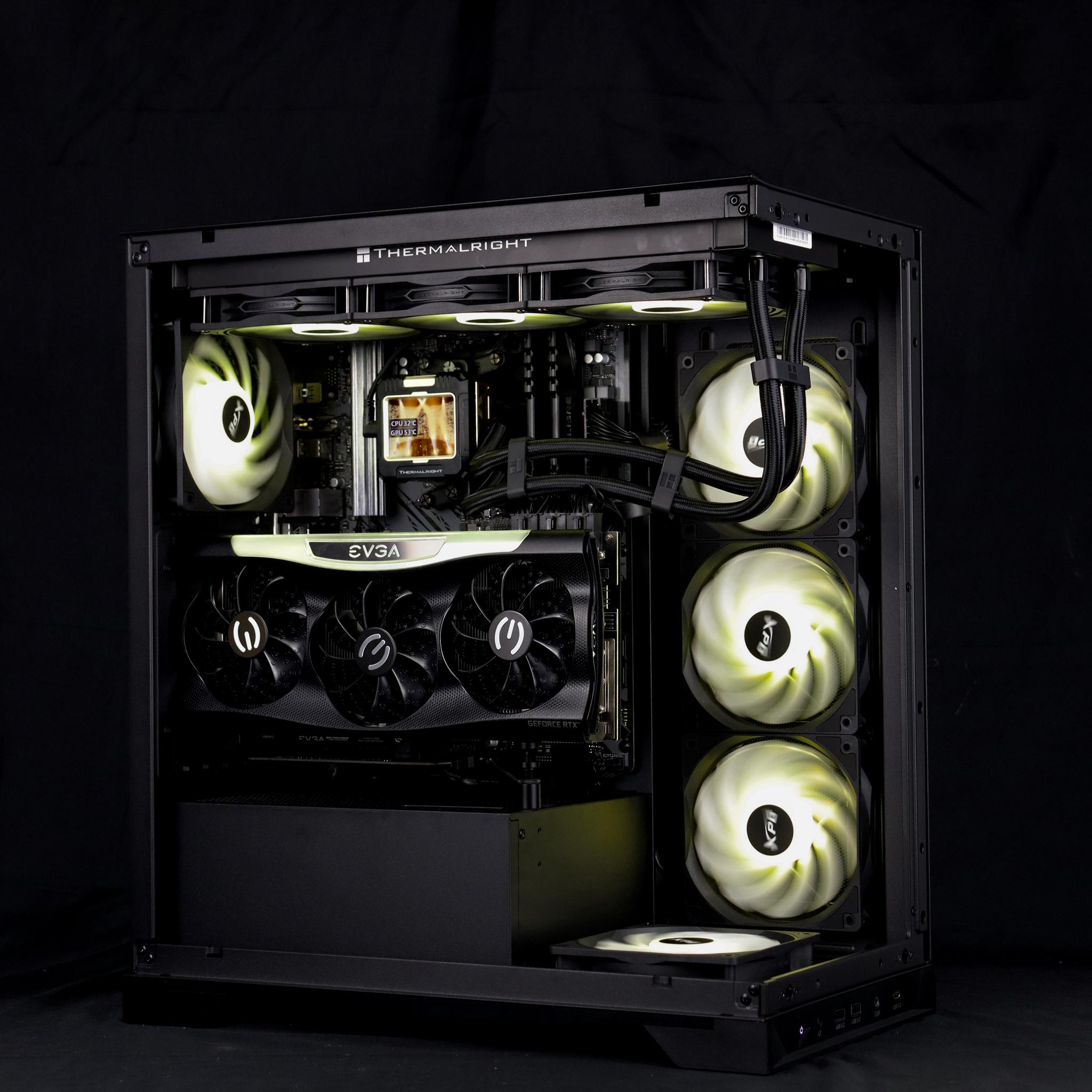 🧨♟️Obsidian Void V3- 1440P Gaming PC | RTX 3080, Ryzen 9 3900X, 32GB RAM, 1TB NVMe SSD |🧨♟️