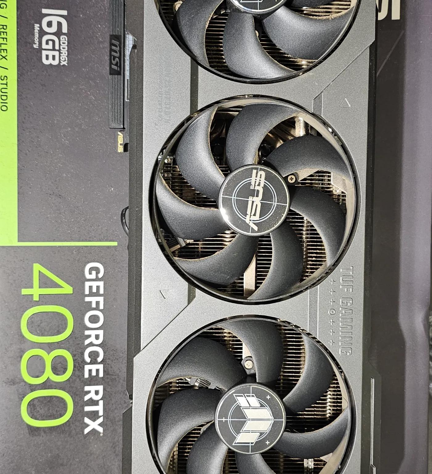 Used Asus 4080 Tuf gaming OC edition
