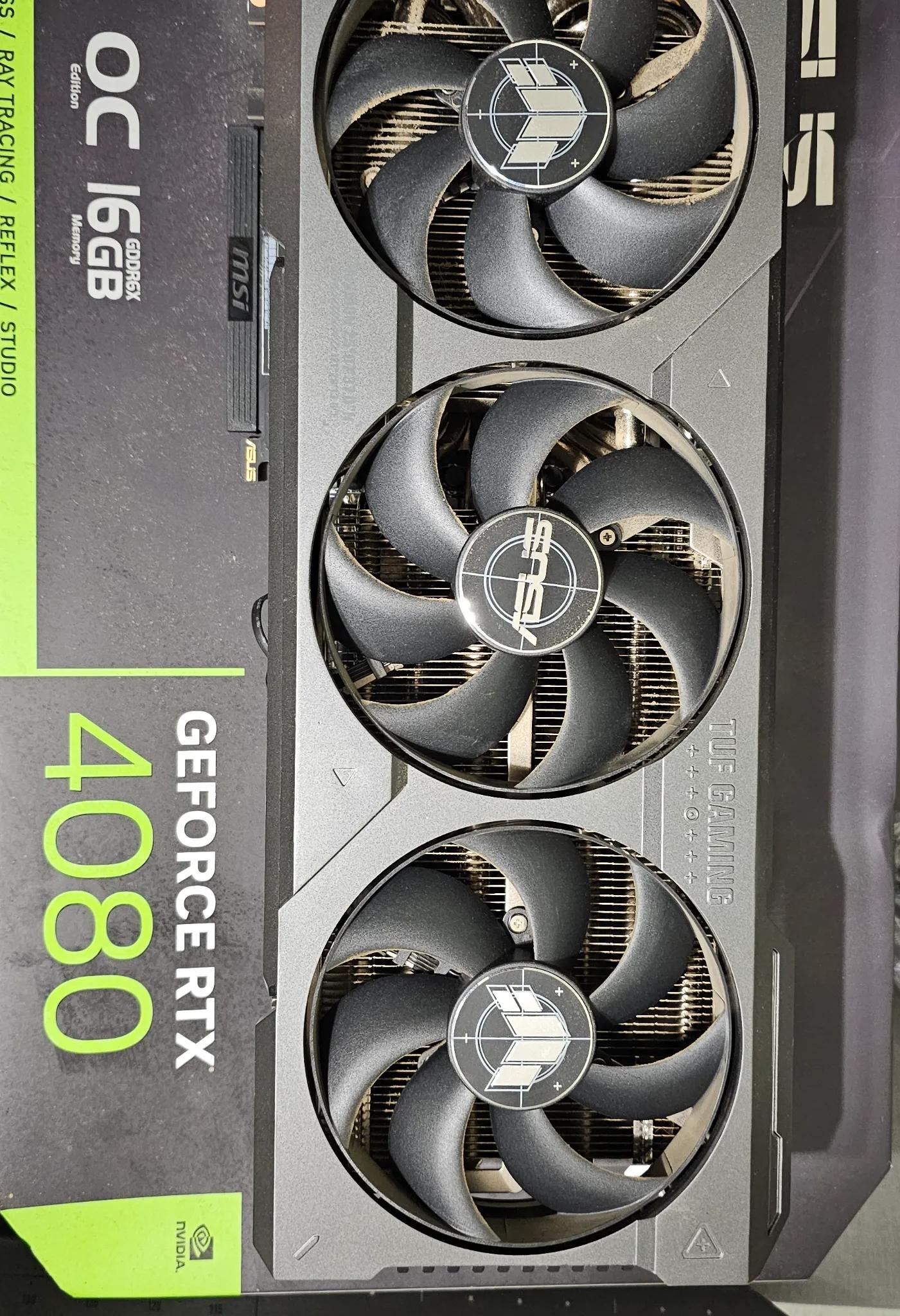 Used Asus 4080 Tuf gaming OC edition