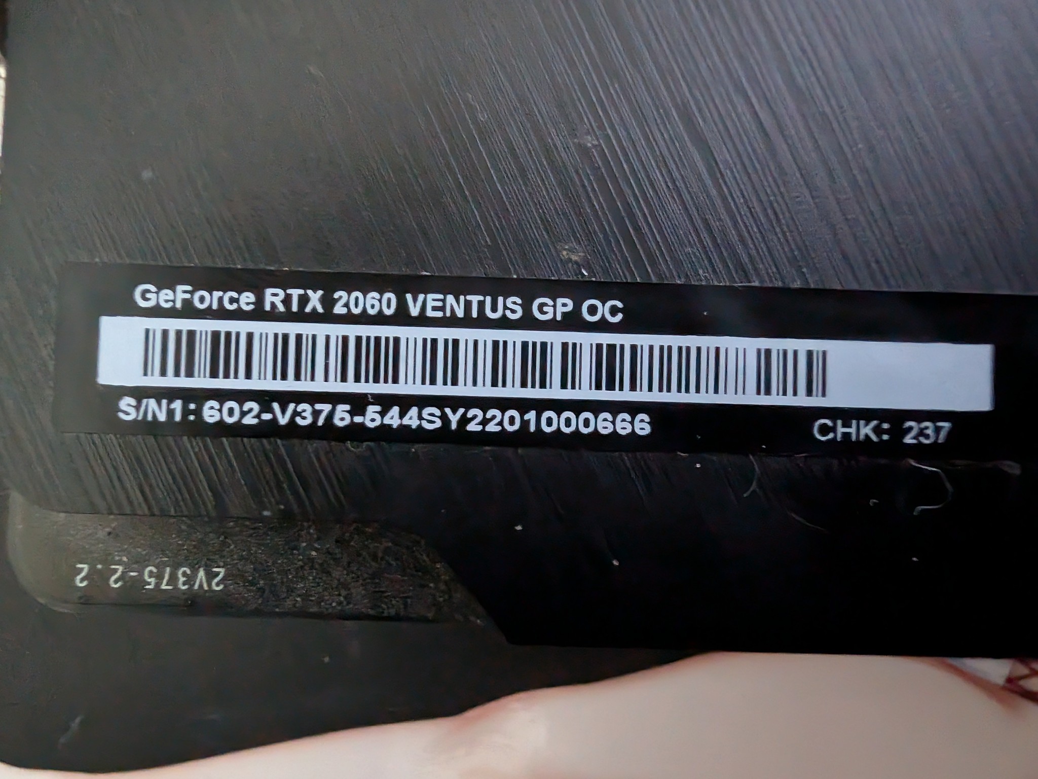 MSI GeForce RTX 2060 VENTUS GP OC