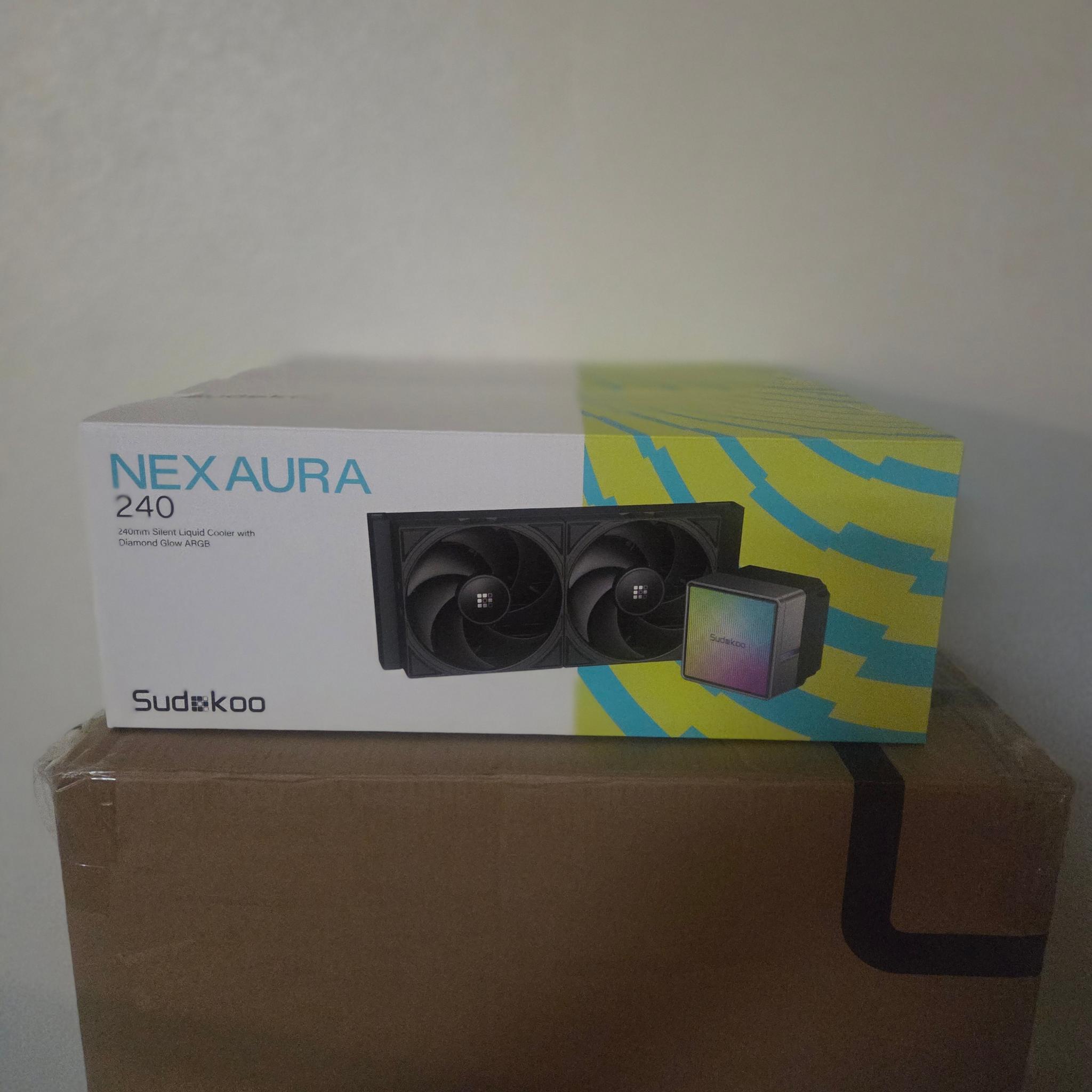 AIO CPU COOLER Sudokoo NEXAURA 240 Black Edition Infinity Mirrors Plus Edition