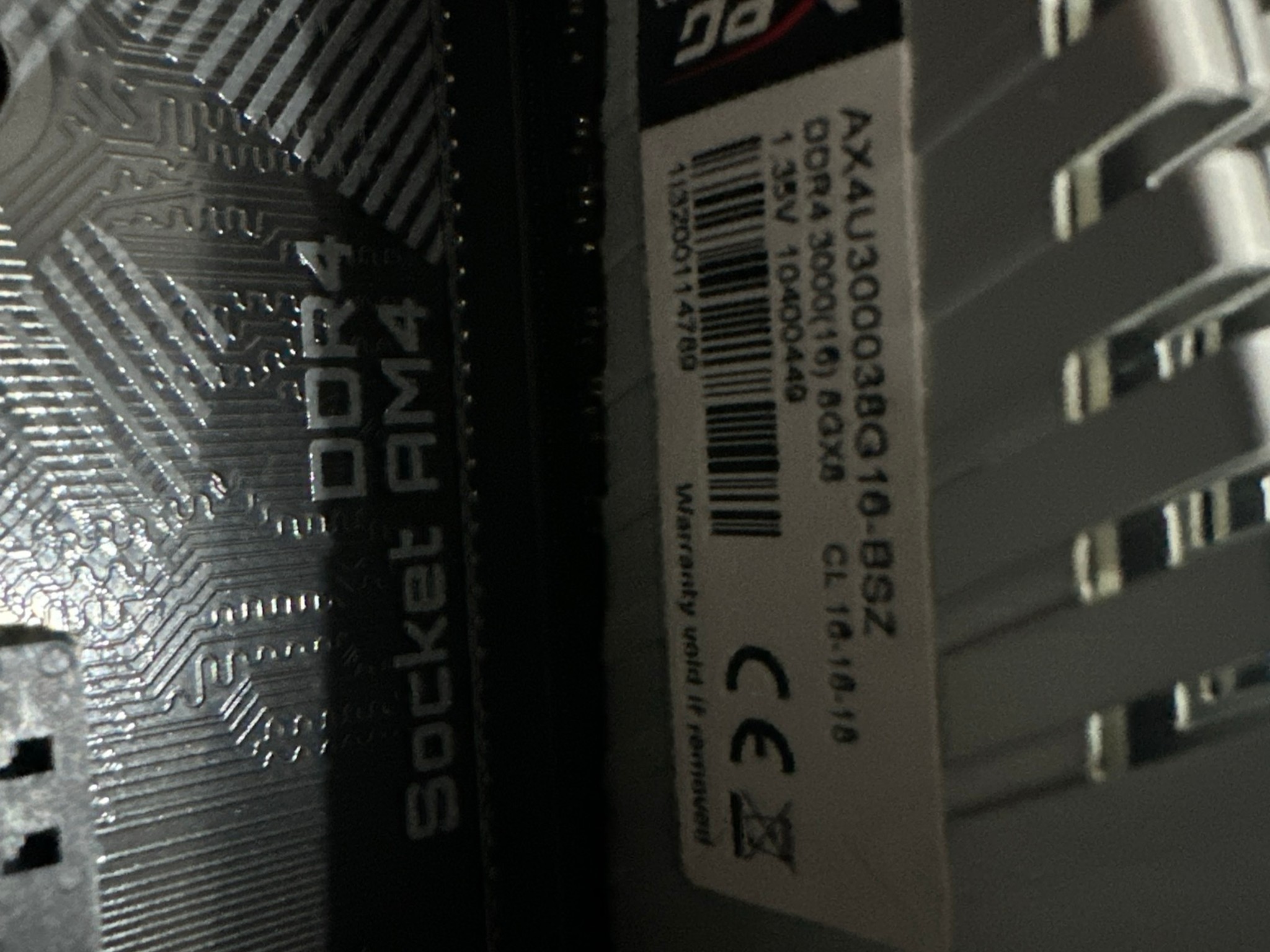 Ryzen 5 3600 w/ Motherboard & 16gb (8x2) 3000mhz (tested, works perfectly fine)