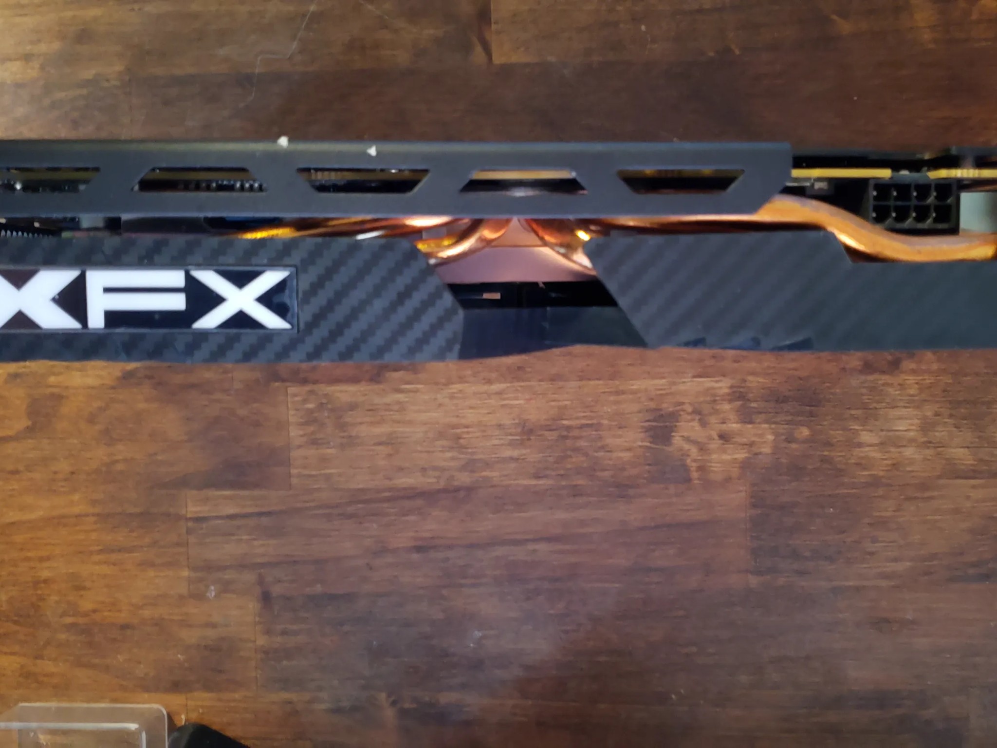 XFX RX 580 graphics card with 8gb memory