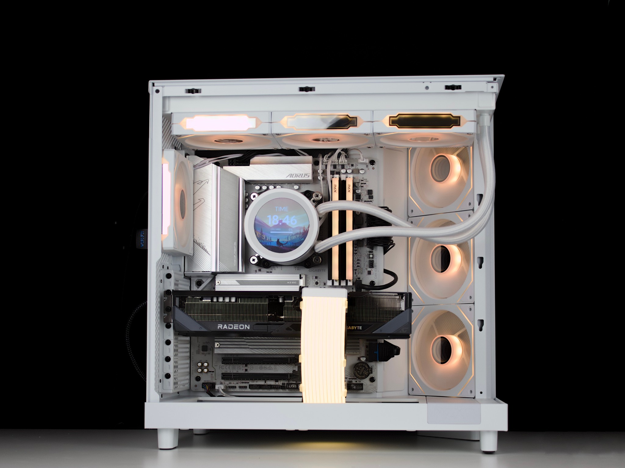 🧊⚡🗡️Blizzard - 4K Gaming PC | RX 9070 XT 16GB, Ryzen 7 7800X3D, 32GB RAM, 2TB SSD | LCD 🗡️⚡🧊