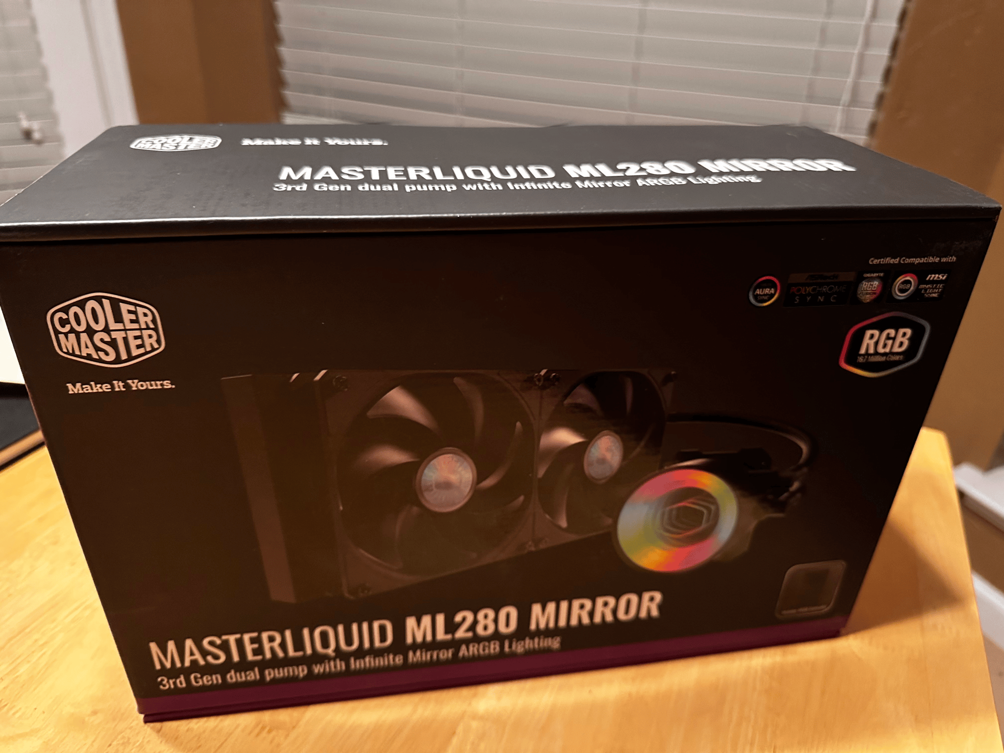Cooler Master MasterLiquid ML280 Mirror Liquid CPU Cooler