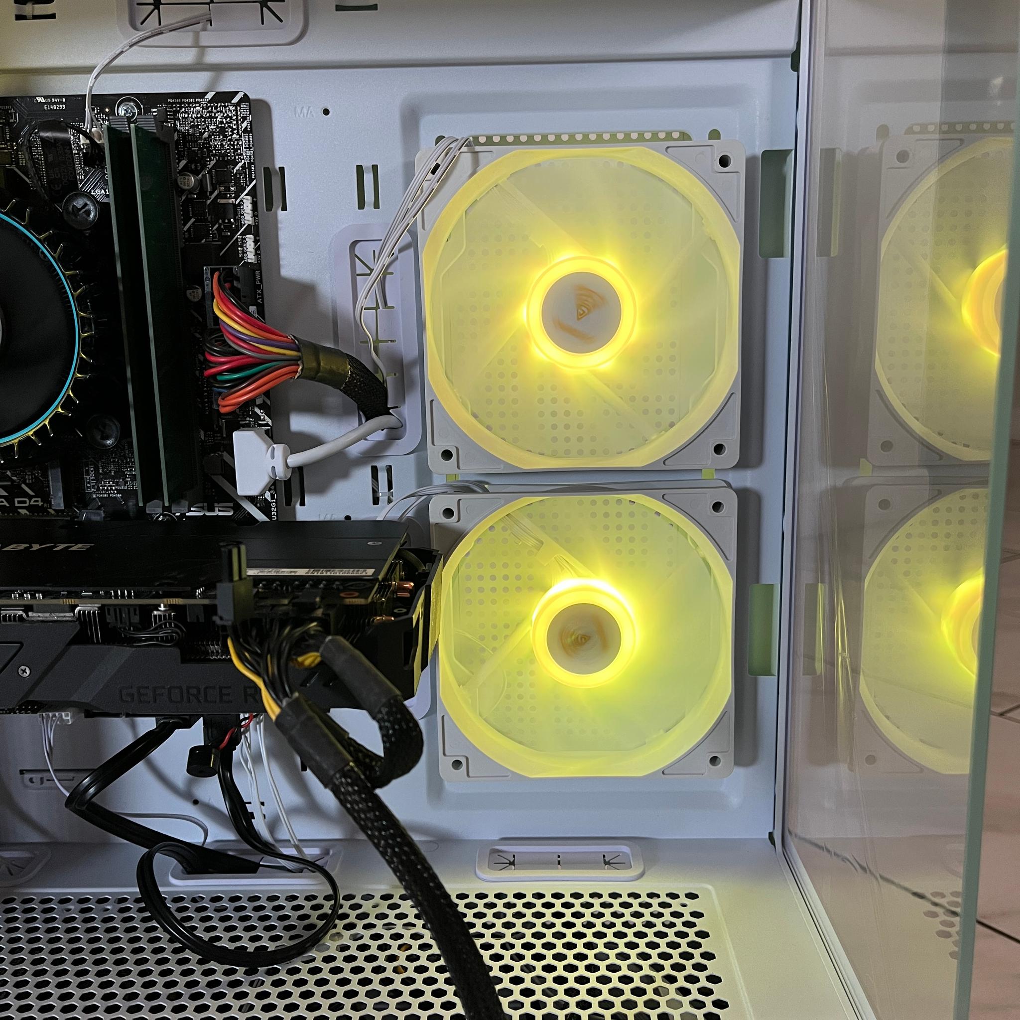 NVIDIA RTX 2070, Intel Core i3-12100, 16GB RAM, 4.2 TB Storage, High FPS Gaming PC w/Wi-Fi & BT