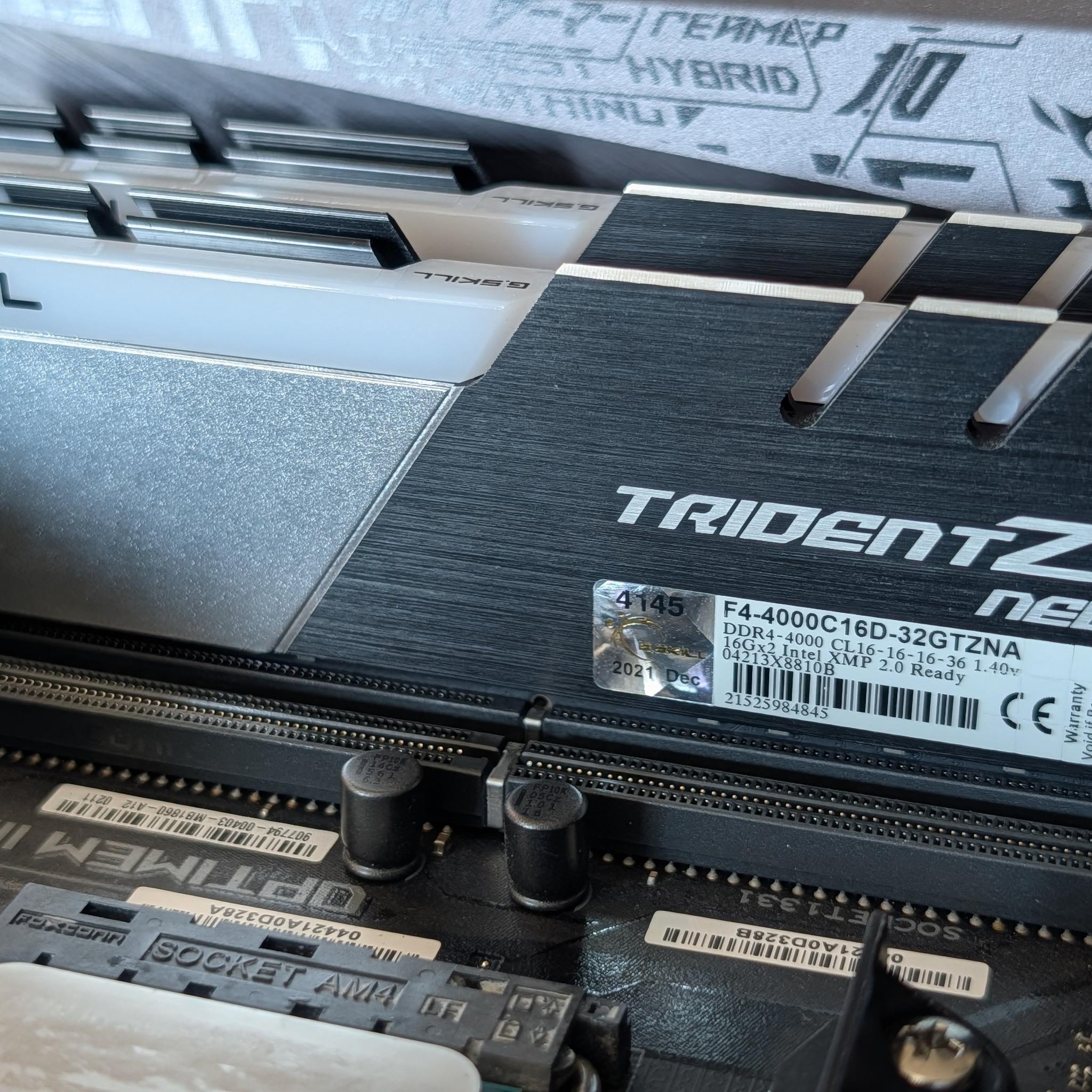 Ryzen 5950x | ASUS X570 Crosshair Extreme | G.Skill 32GB DDR4 4000 MHz CL16 | AMD 7900 XTX