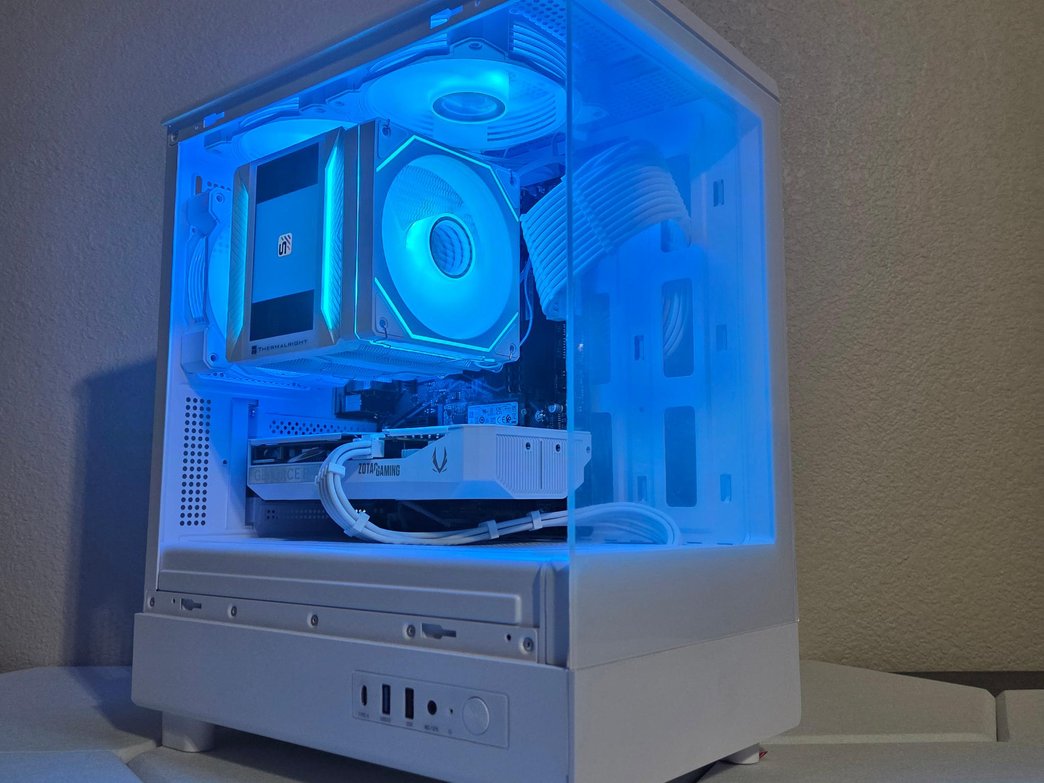 Orion Frost | White RTX 5060 Gaming PC ❄️🔥🤍⛄