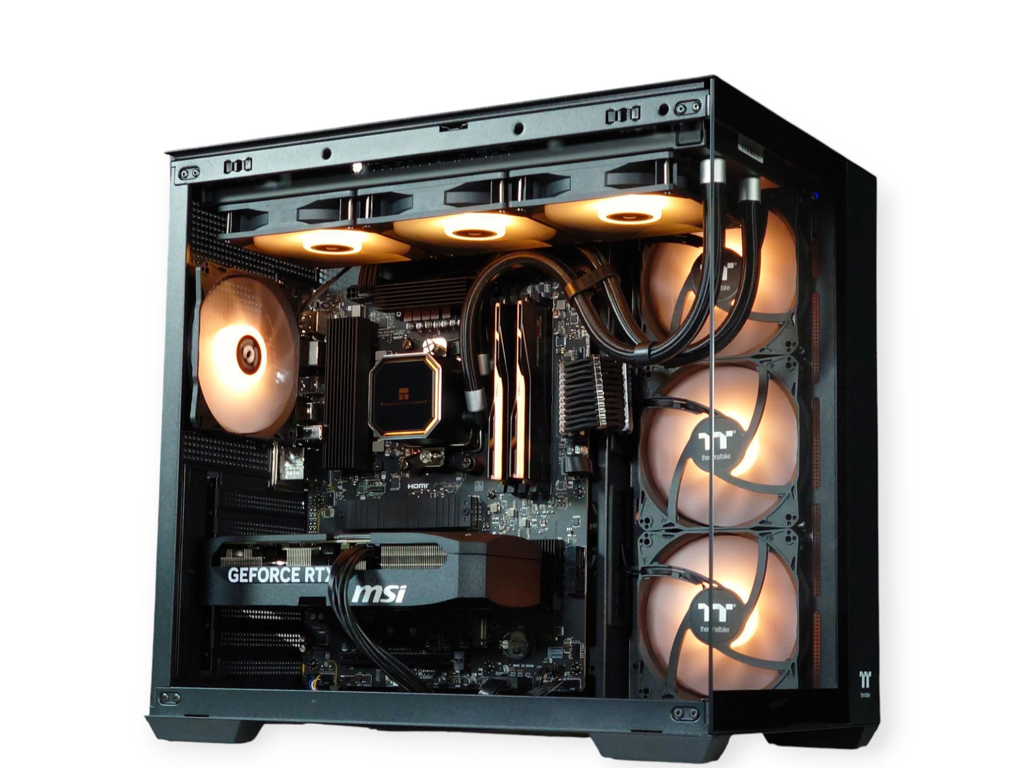 🌌 ☄️Liquid Cooled Gaming PC☄️Nvidia RTX 5060 Ti 16GB🌌AMD Ryzen 7 7700🌌32GB DDR5🌌1TB NVME