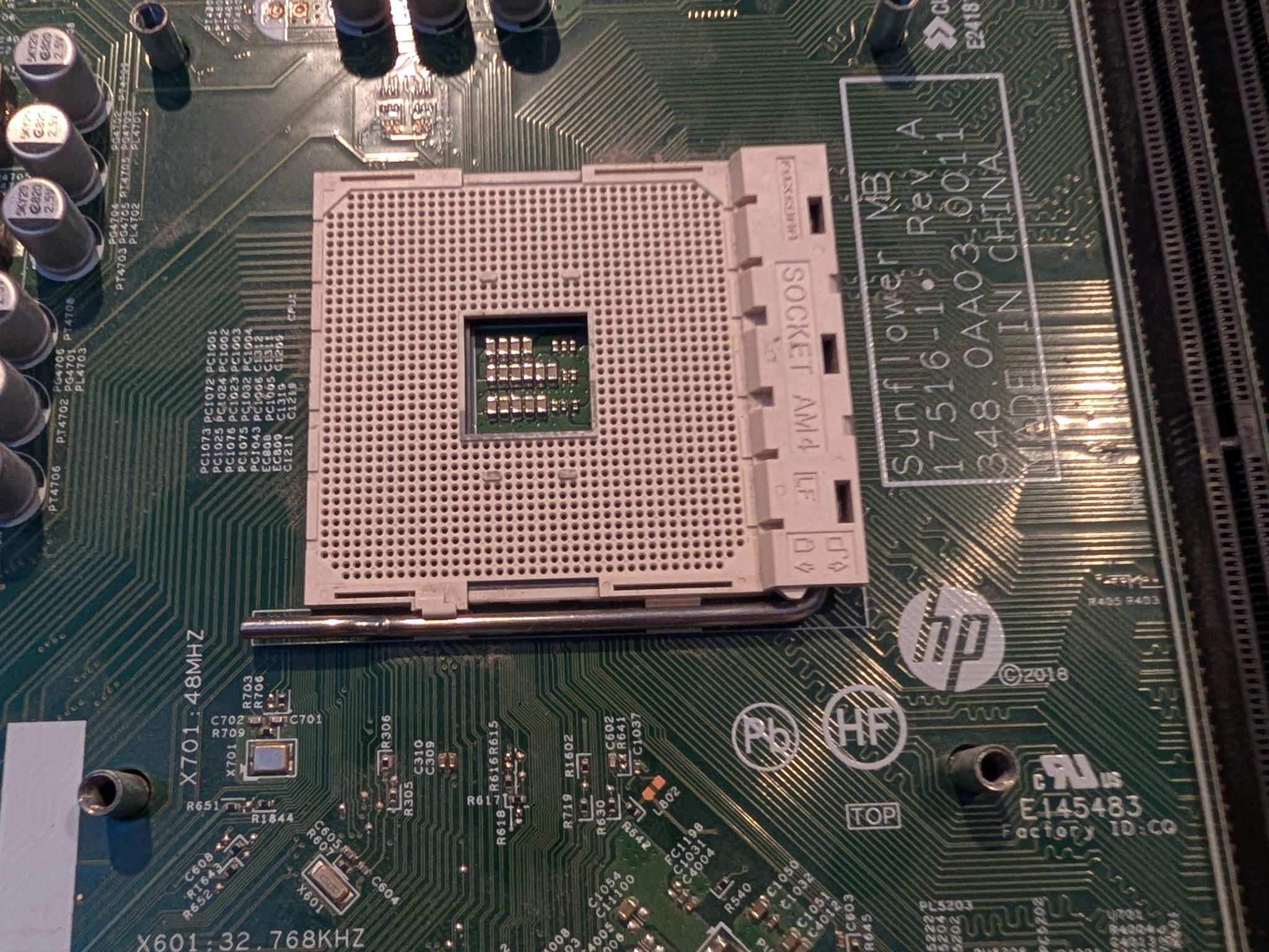 HP AM4 motherboard