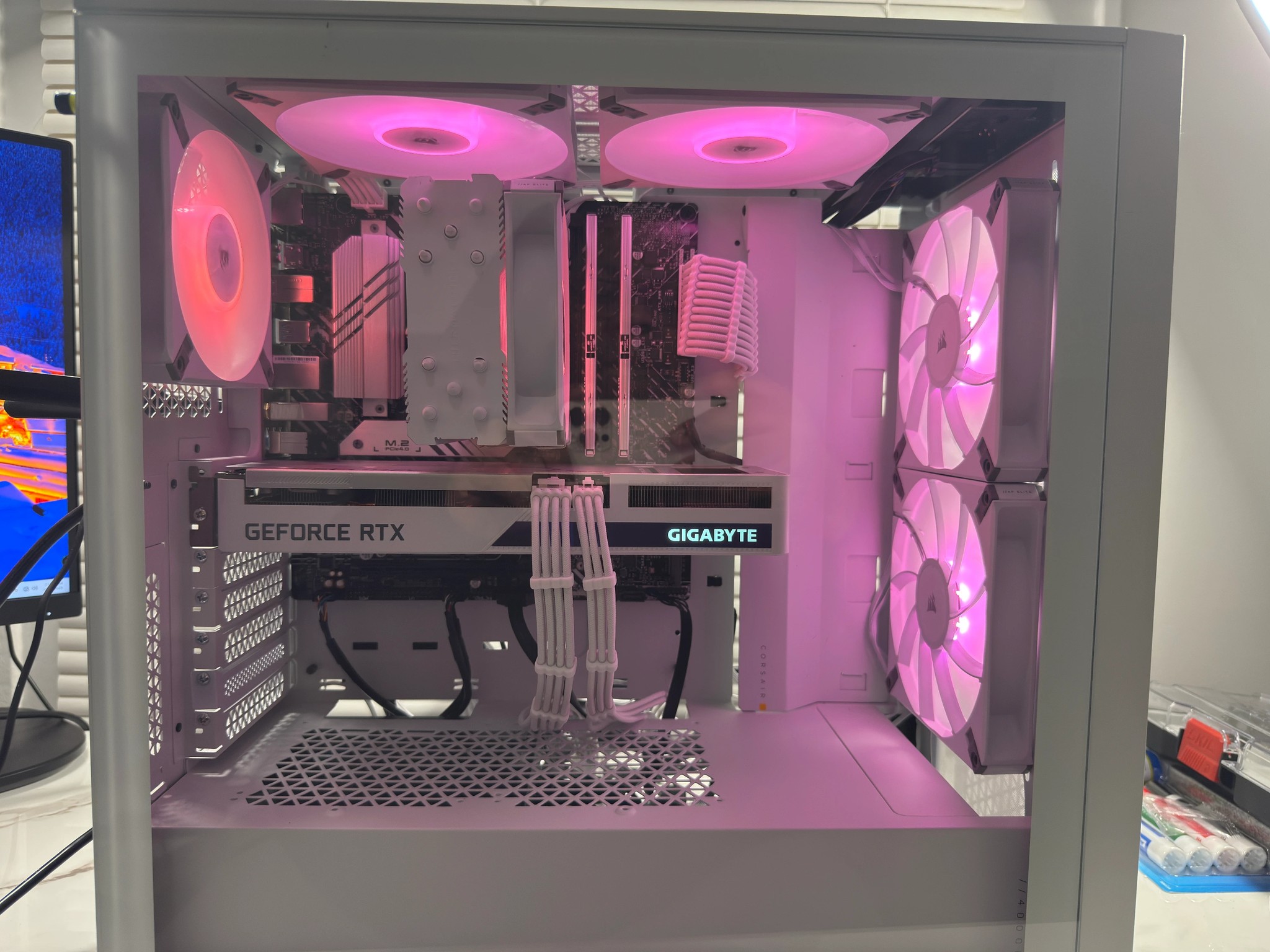 ❄️WHITE GAMING PC❄️| i5 13600KF | RTX 3060ti | 32gb Ram